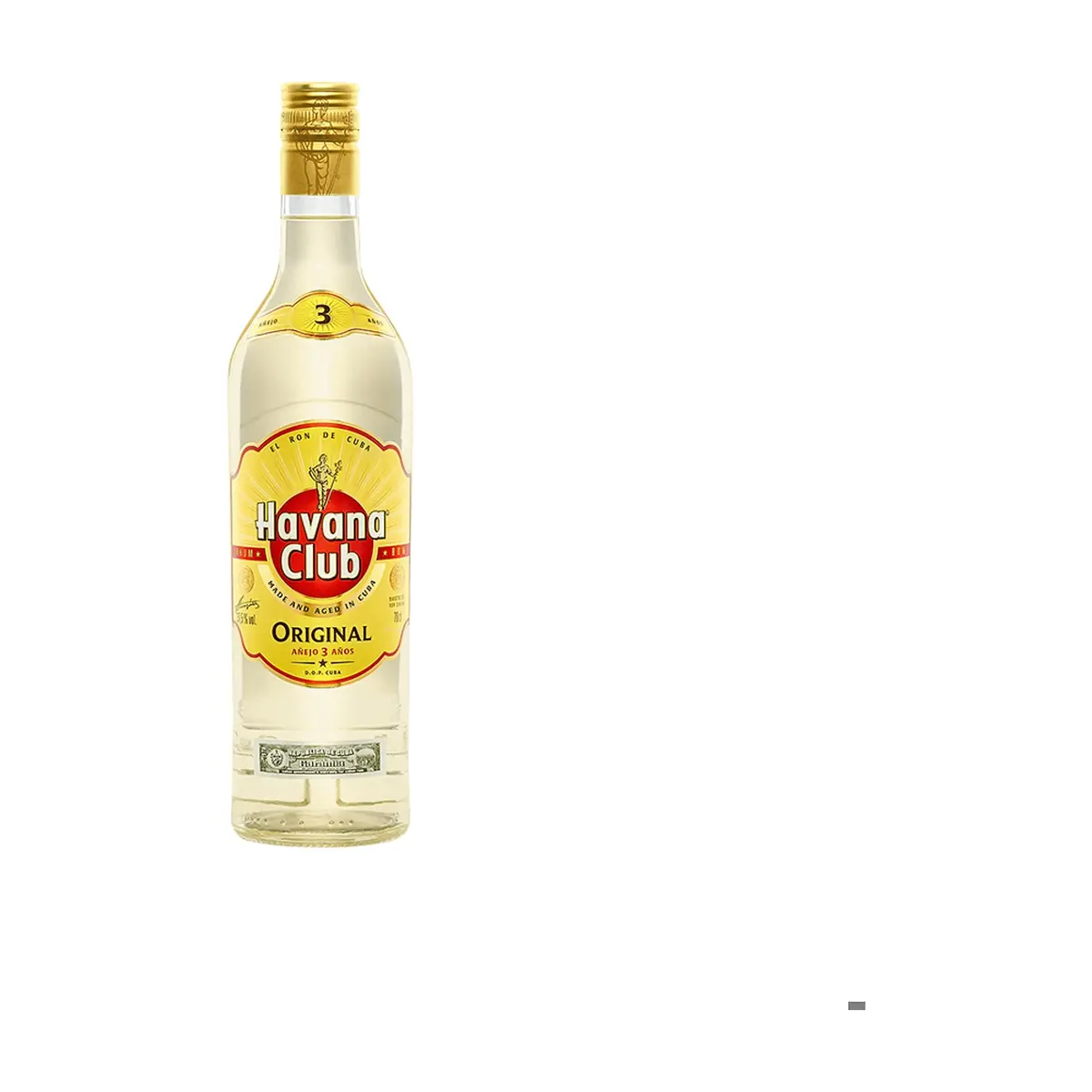 Ron añejo 3 años Original Havana Club (700 ml)