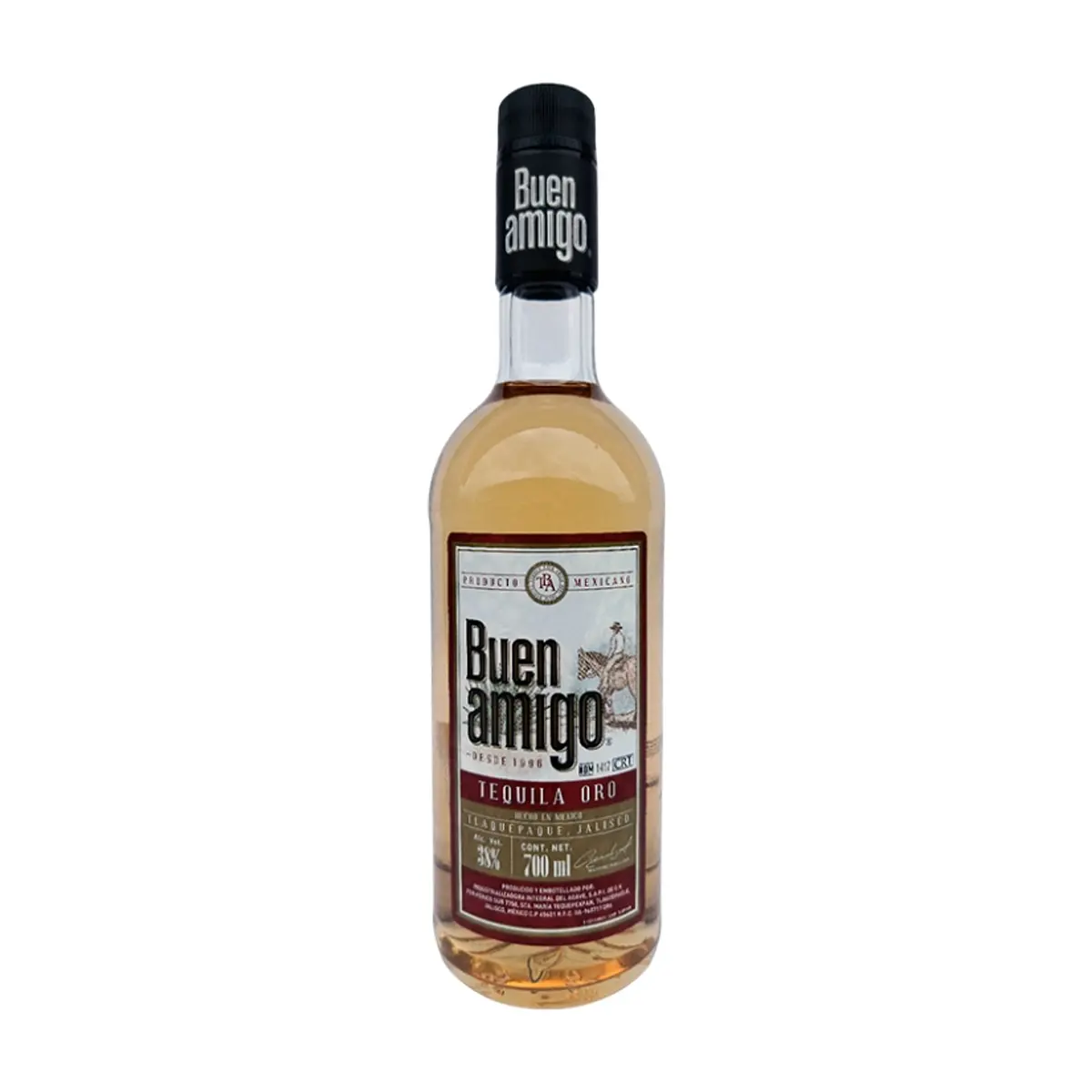 Tequila Oro 38 % vol Buen Amigo (700 ml) - Thumbnail 3