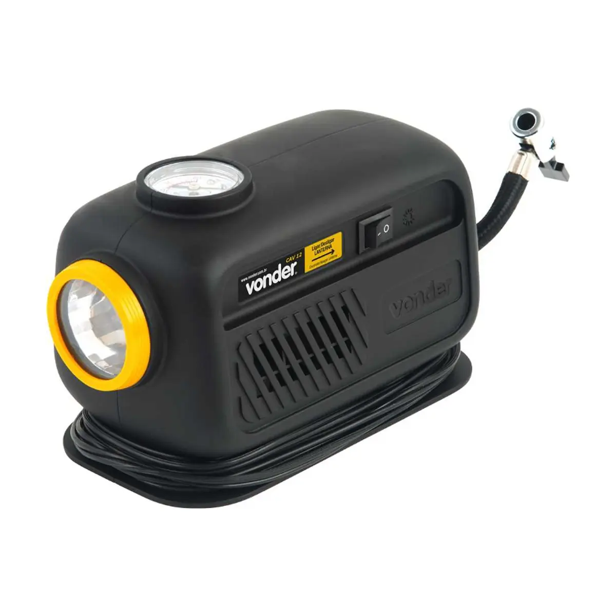 Compresor de aire automotriz de 12 V Vonder CAV12