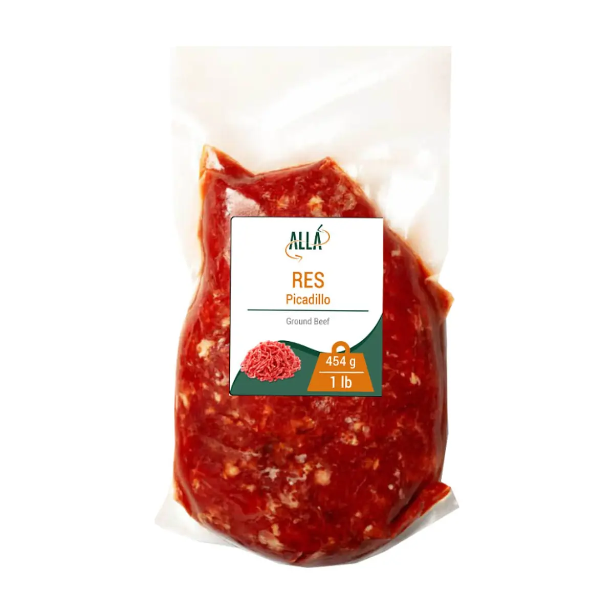 Picadillo de res 20% grasa ALLÁ (454 g / 1 lb) - Miniatura 8
