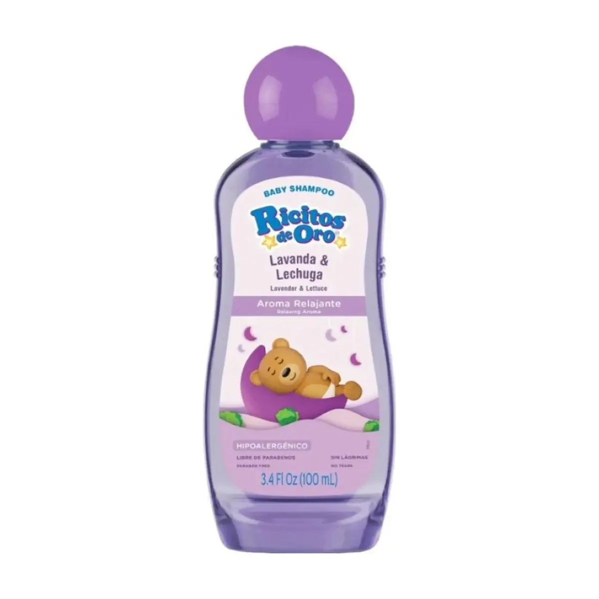 Champú para bebés lavanda y lechuga Ricitos De Oro (100 ml) - Thumbnail 2