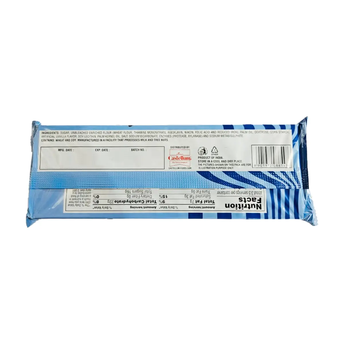 Sorbeto de vainilla con crema de vainilla Castellum (100 g / 3.53 oz) - Thumbnail 2