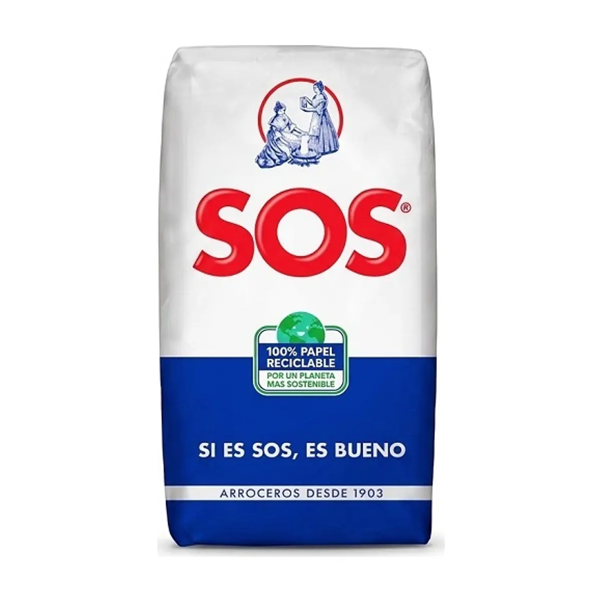 Arroz Clásico Redondo (1 kg) SOS
