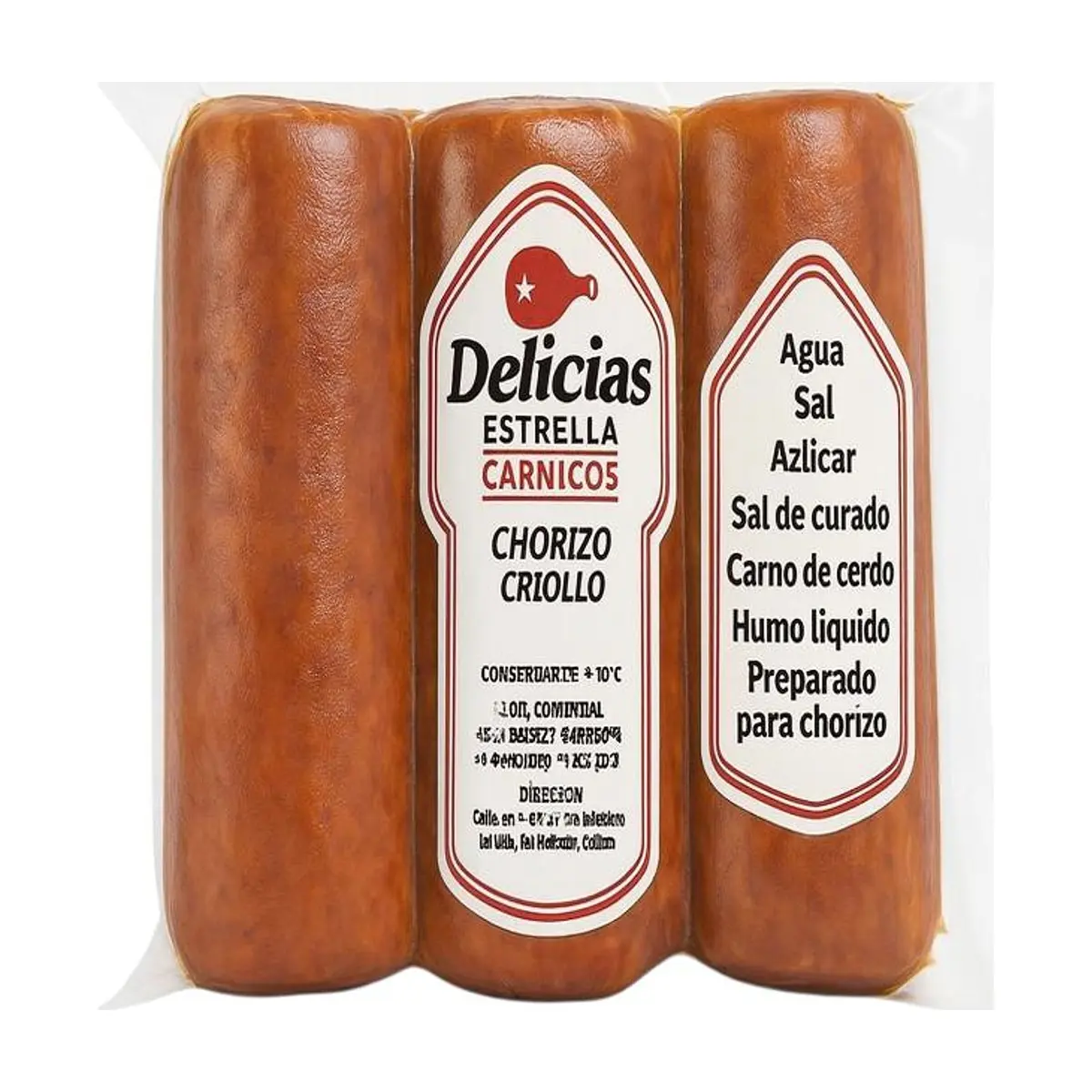 Chorizo criollo Delicias Estrella (290 g / 10.22 oz)