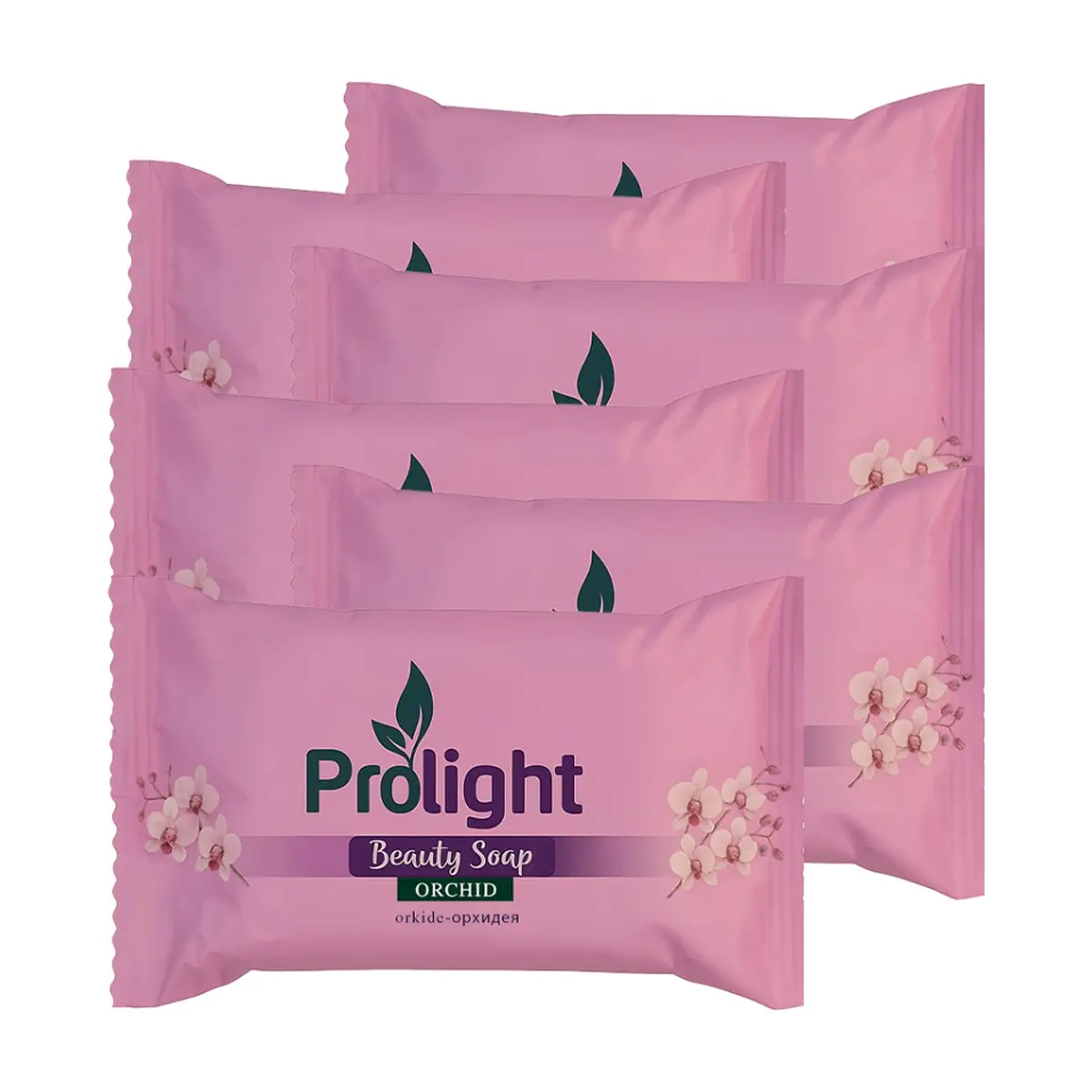 Jabón de belleza con fragancia a orquídea Prolight (6 x 100 g / 3.52 oz)