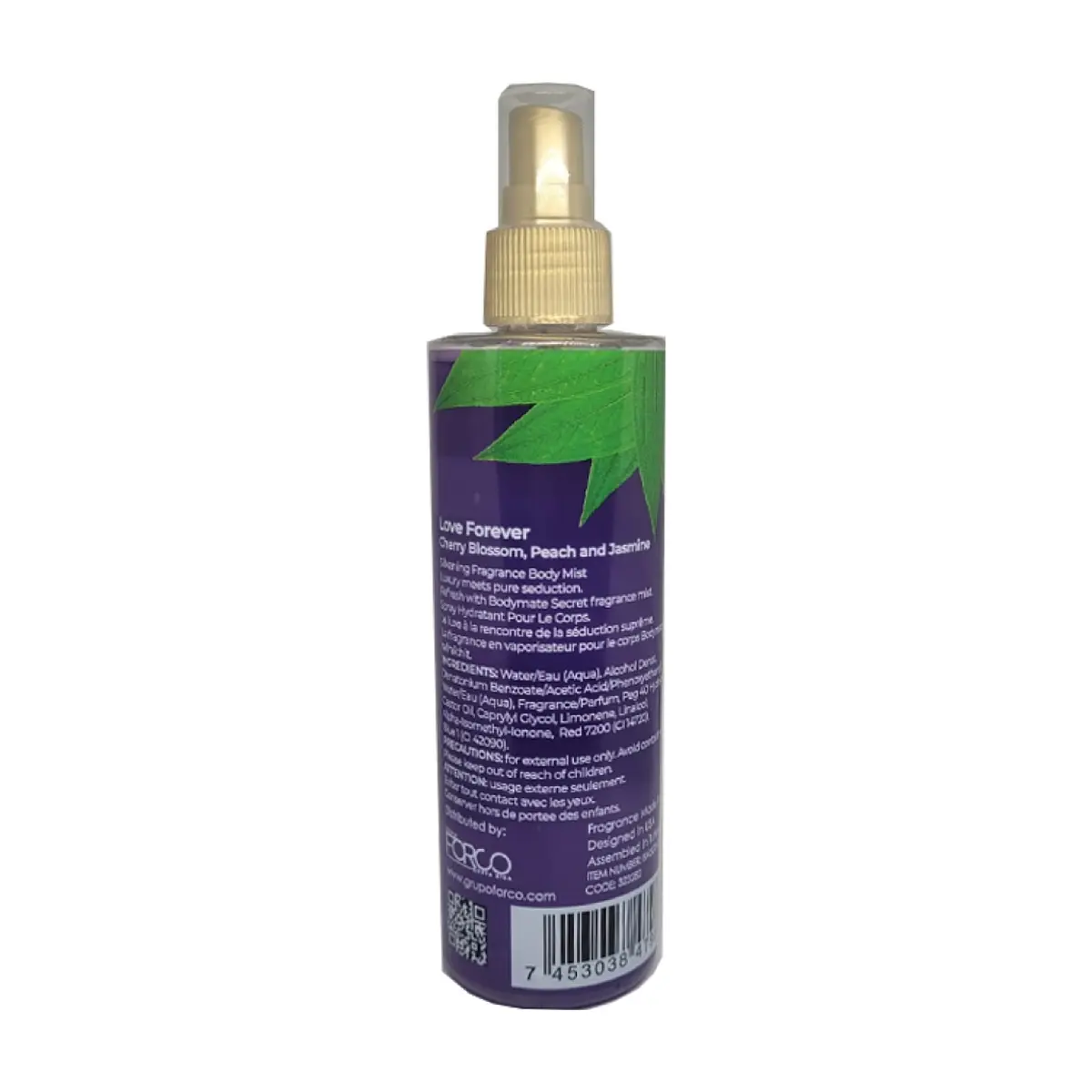 Colonia corporal - perfume spray - para mujer Bodymate Secret (250 ml / 8.4 fl.oz.) - Thumbnail 3