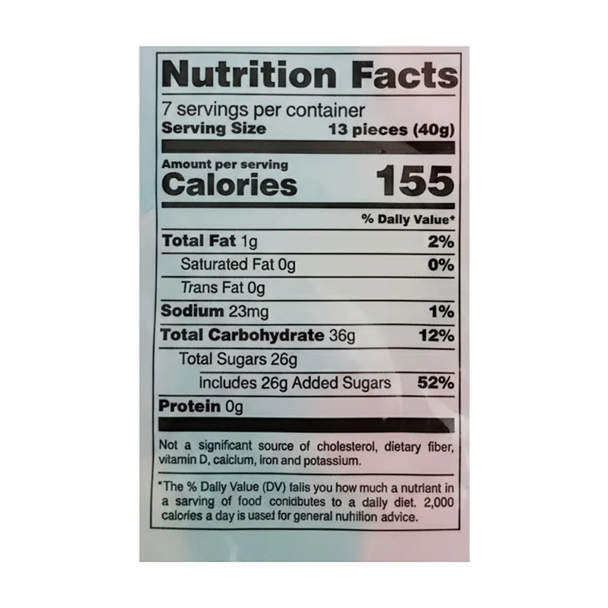 Paquete de caramelos masticables Florestal (300 g / 10.58 oz) - Miniatura 4