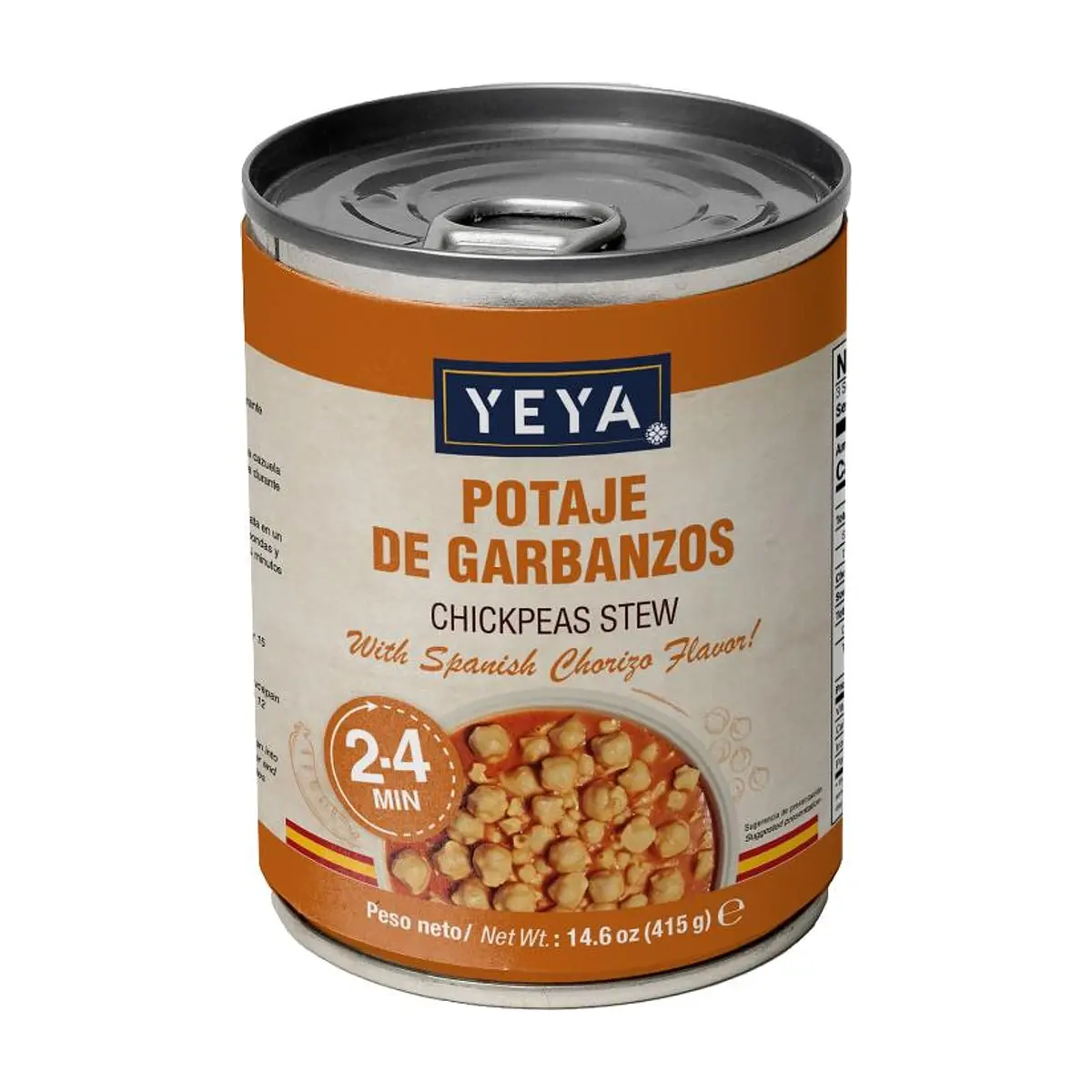 Potaje de garbanzos YEYA (415 g / 14.6 oz) - Imagen 1
