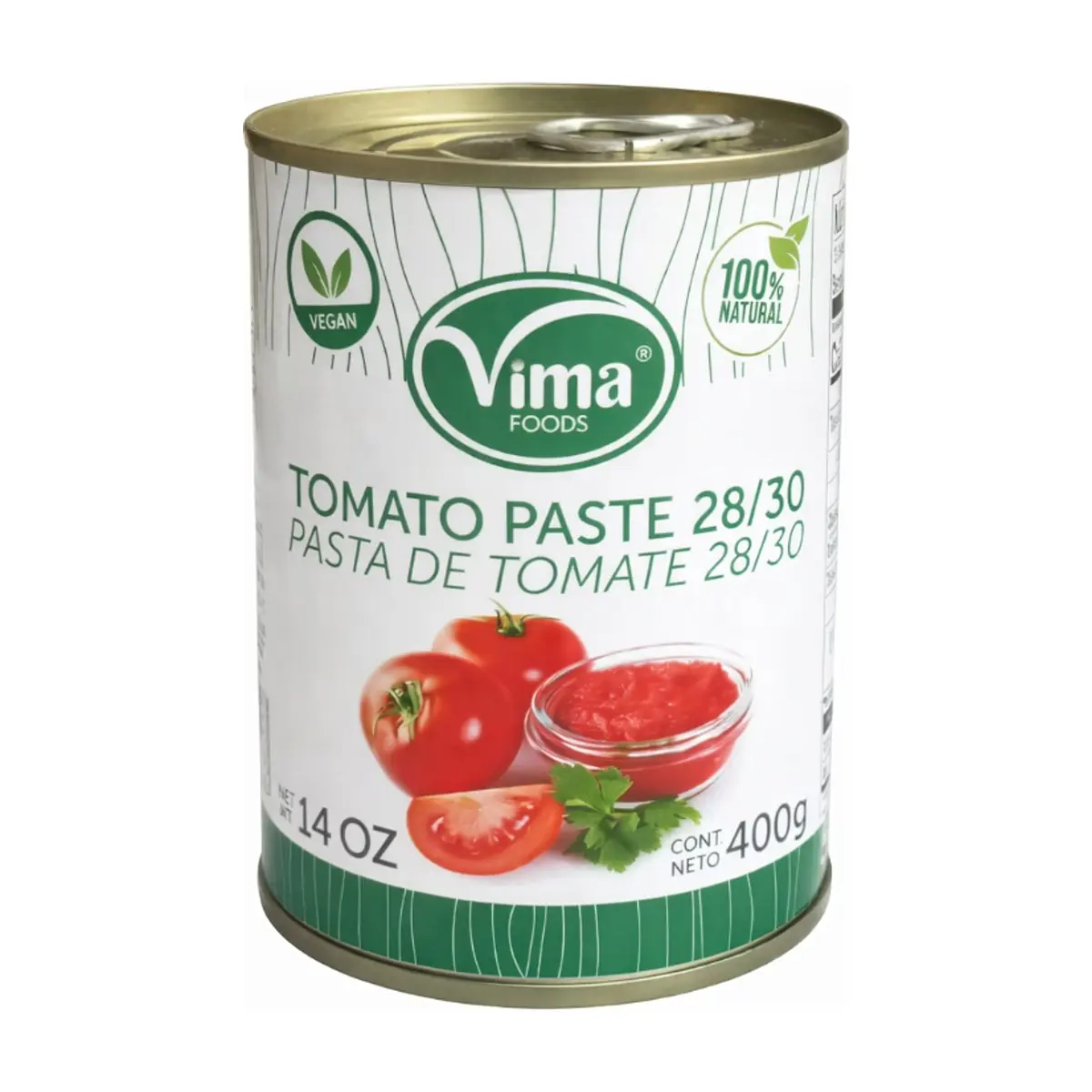 Pasta de tomate Vima Foods (400 g / 14 oz) - Thumbnail 12