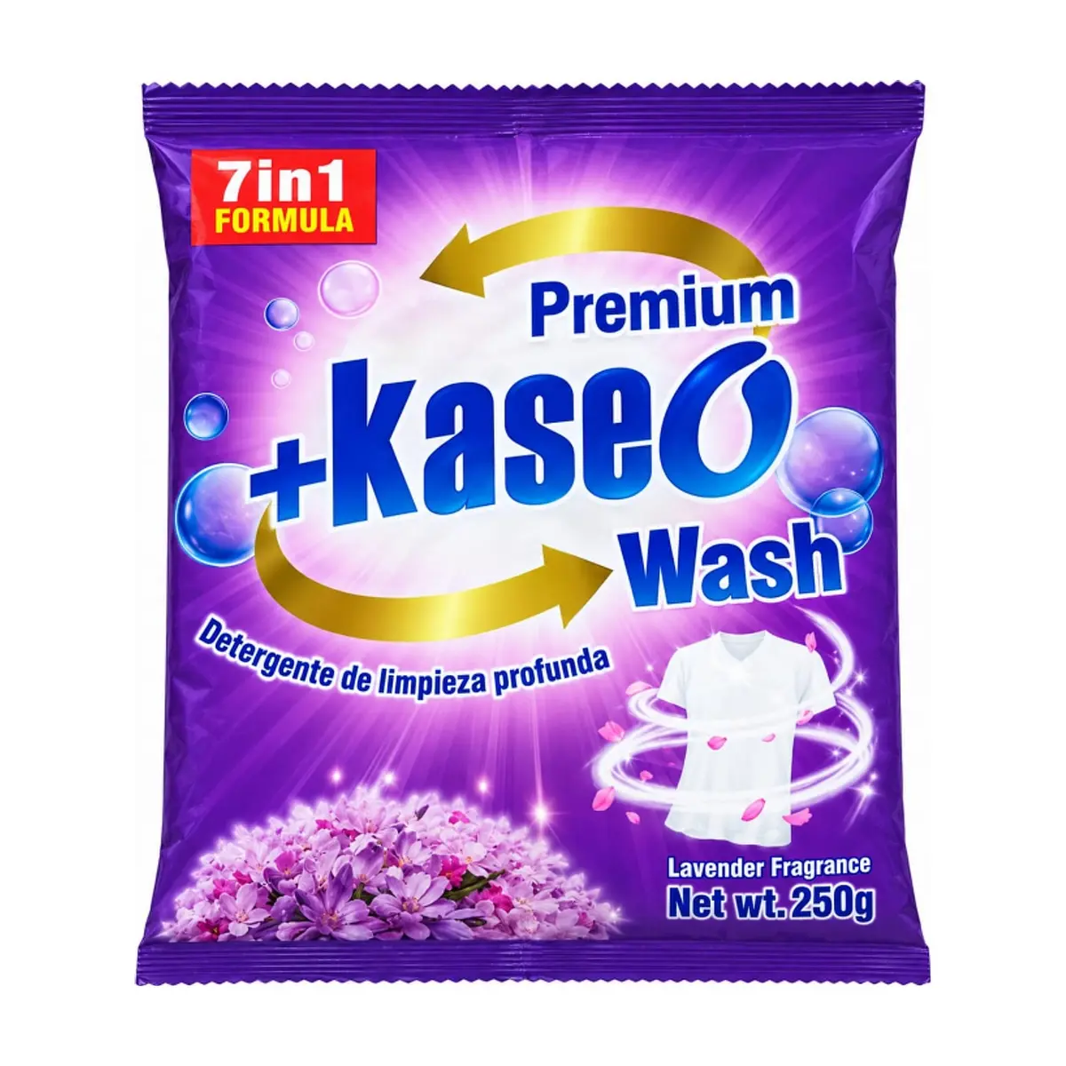 Detergente en polvo con aroma a lavanda KaseO (250 g / 8.8 oz)