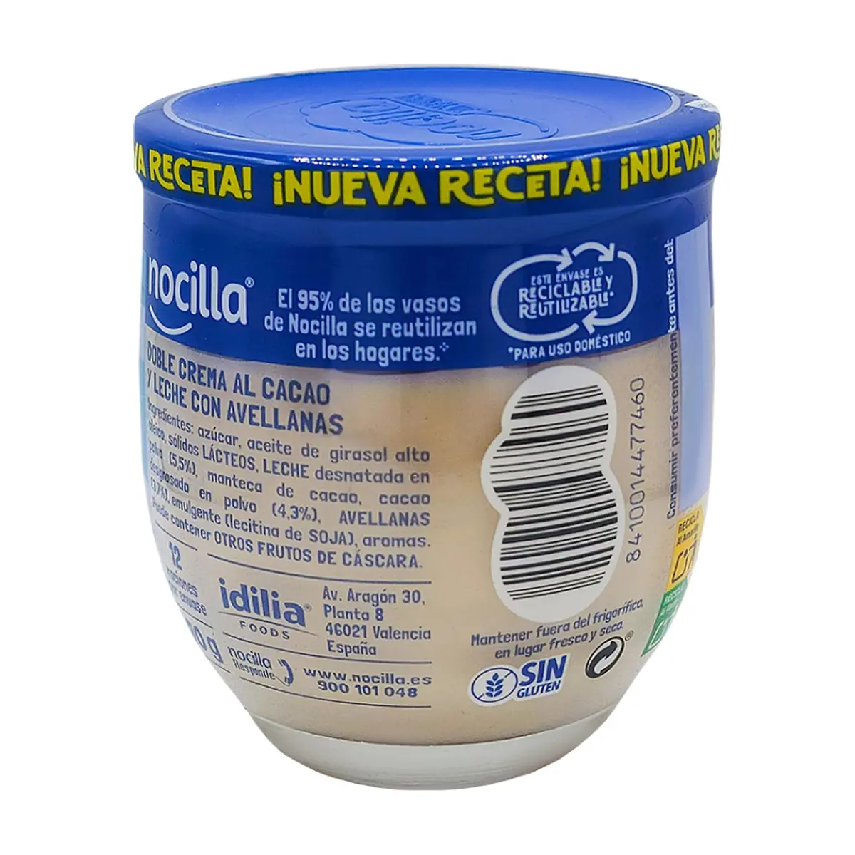 Crema sabor choco leche Nocilla (3 x 180 g / 6.34 oz) - Thumbnail 3