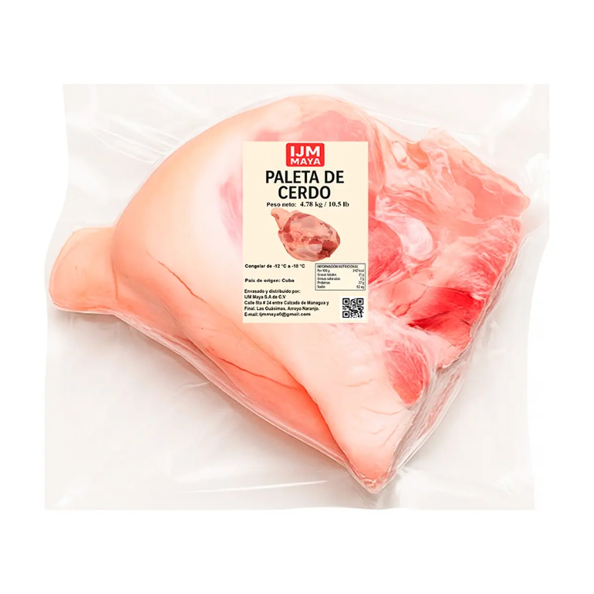 Paleta de cerdo IJM MAYA (4.78 kg / 10.5 lb) - Miniatura 3