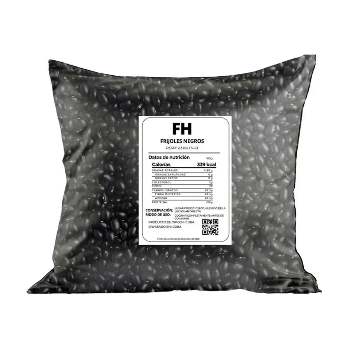 Frijoles negros (2.3 kg / 5 lb) - Thumbnail 2