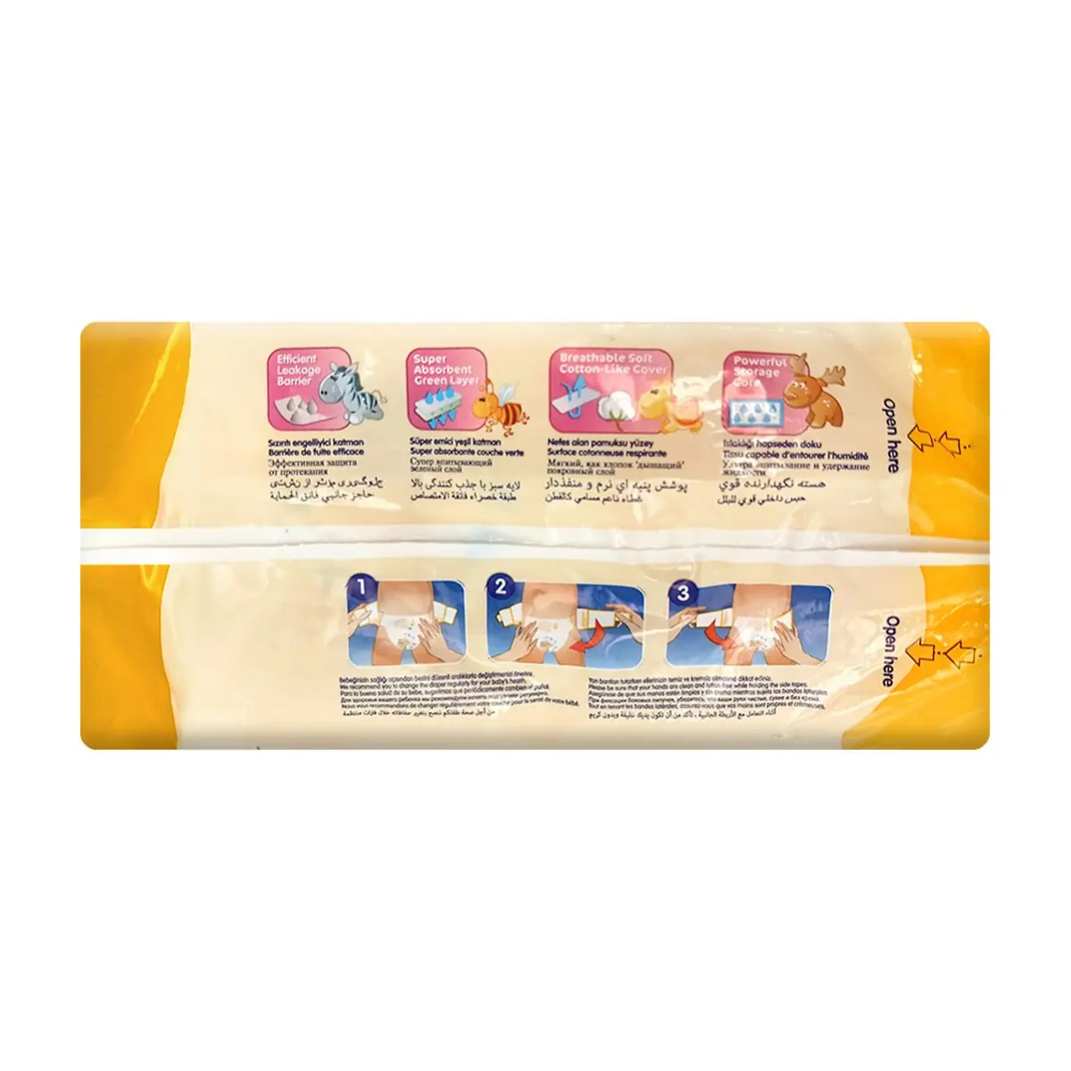 Pañales desechables para bebé etapa 6 X-Large Lulla Baby (20 U) - Thumbnail 4