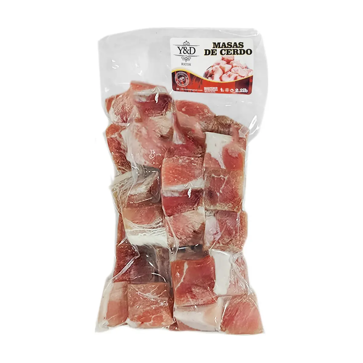 Masas de cerdo Y&D Ricos (1 kg / 2.2 lb) - Thumbnail 5