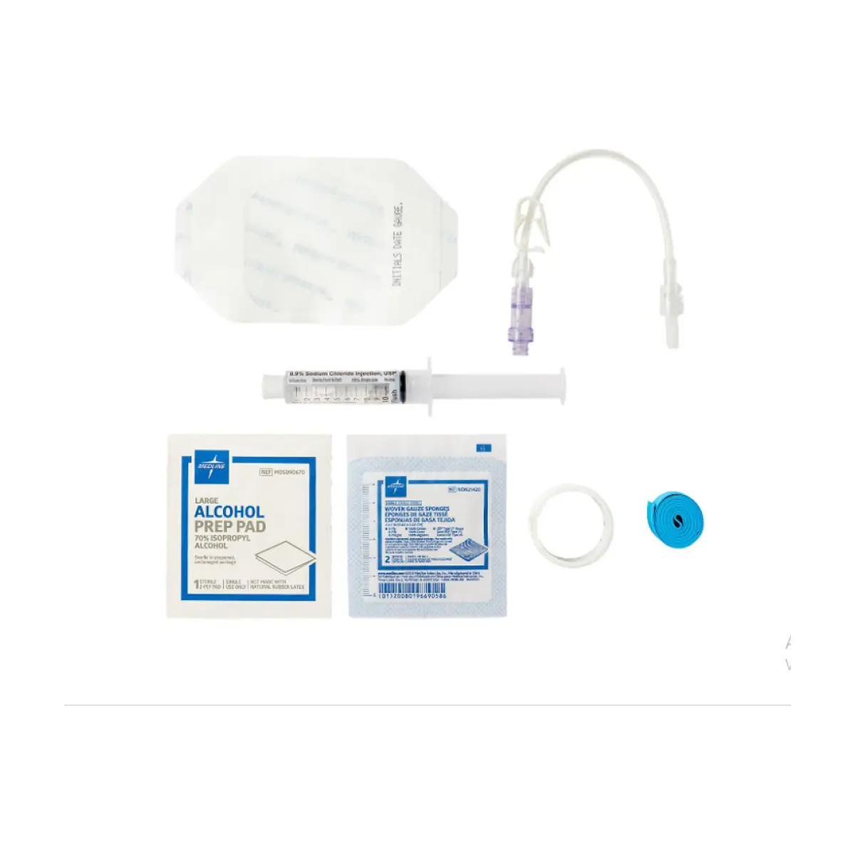 Kit de inicio para acceso intravenoso IV EMS Medline