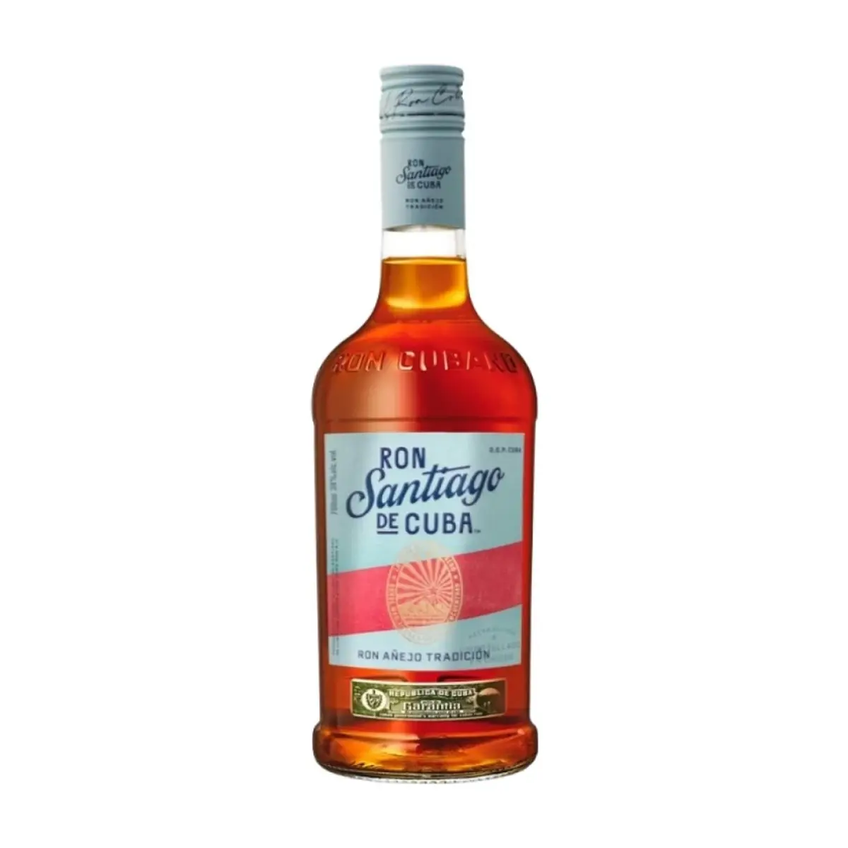 Ron añejo tradición 38 % vol Santiago de Cuba (700 ml)