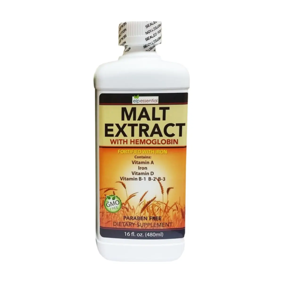 Extracto de Malta con Hemoglobina fortificada con Hierro Elp Essential (240 ml / 16 fl oz) - Thumbnail 3