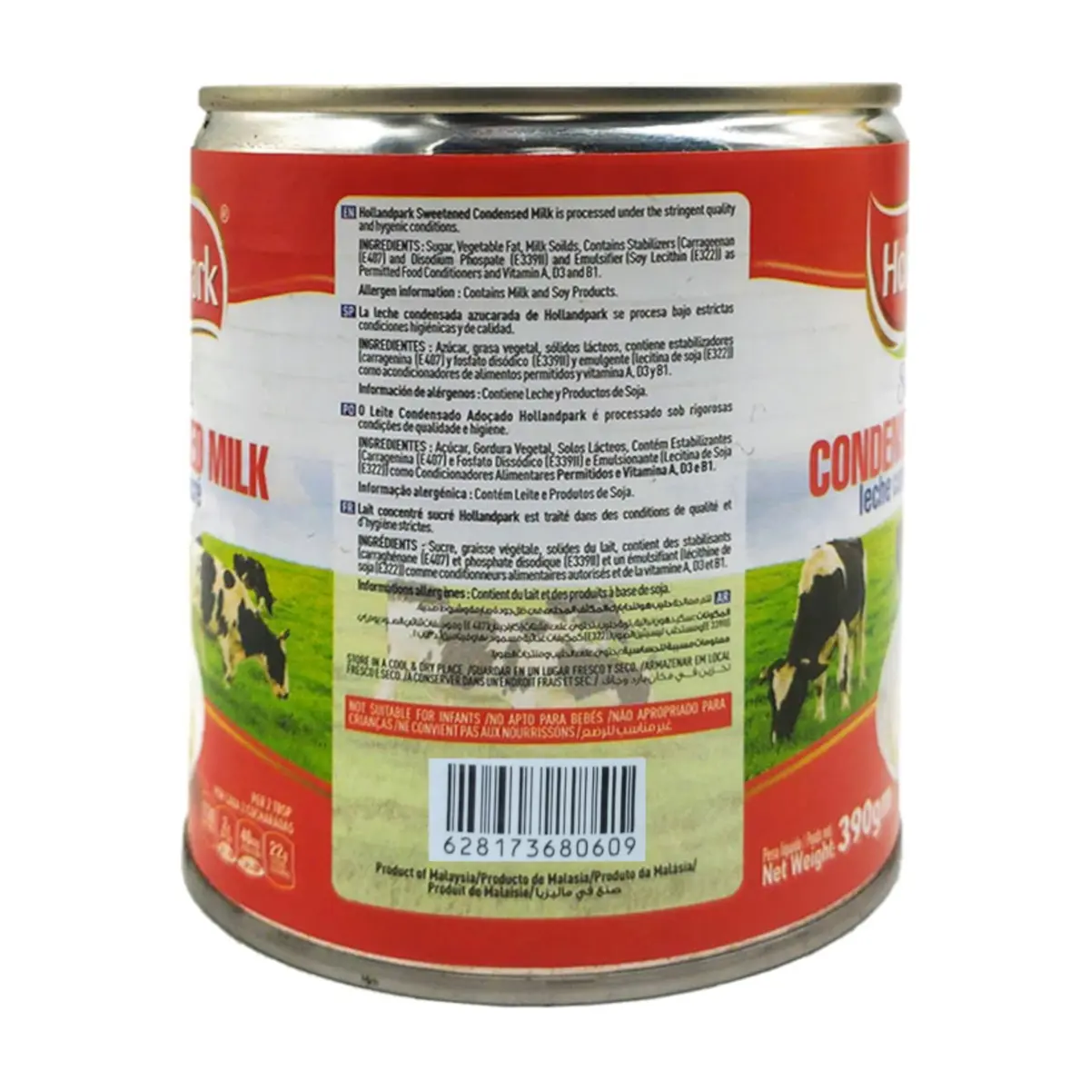 Leche condensada azucarada HollandPark (390 g / 14 oz) - Thumbnail 2