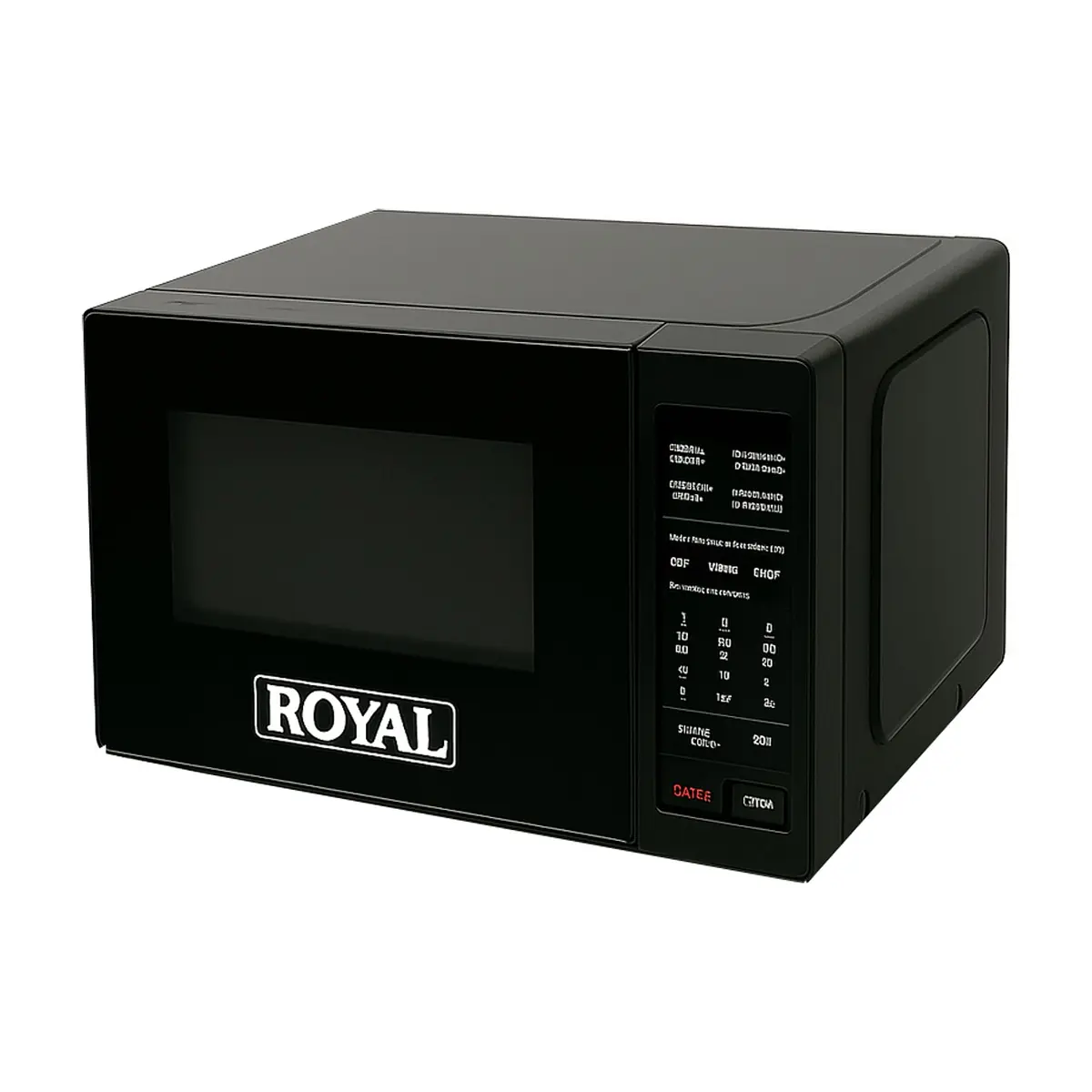 Microondas de 19.8 L color negro Royal RMW721BL - Thumbnail 2