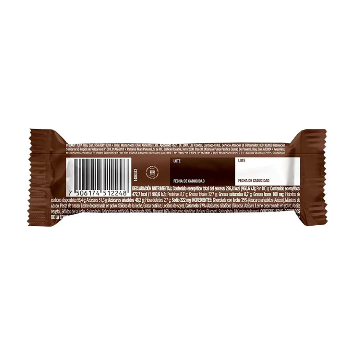 Barra de chocolate con relleno de caramelo y cacahuetes Snickers (48 g / 1.69 oz) - Thumbnail 5