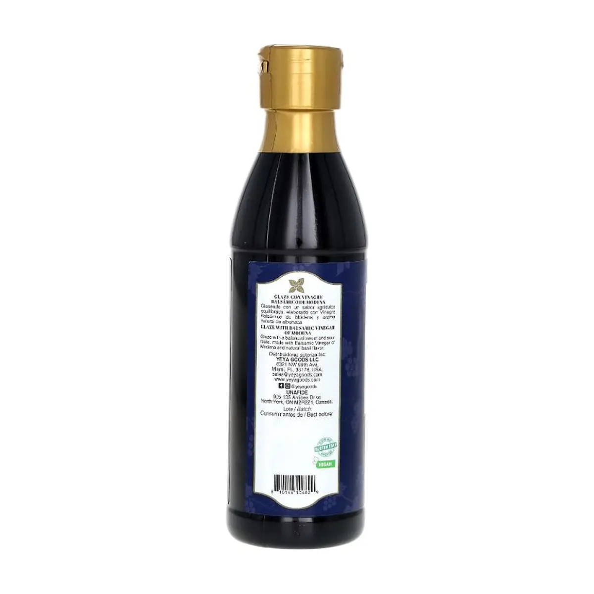 Vinagre balsámico glaseado de Módena YEYA (250 ml / 8.5 fl oz) - Thumbnail 3