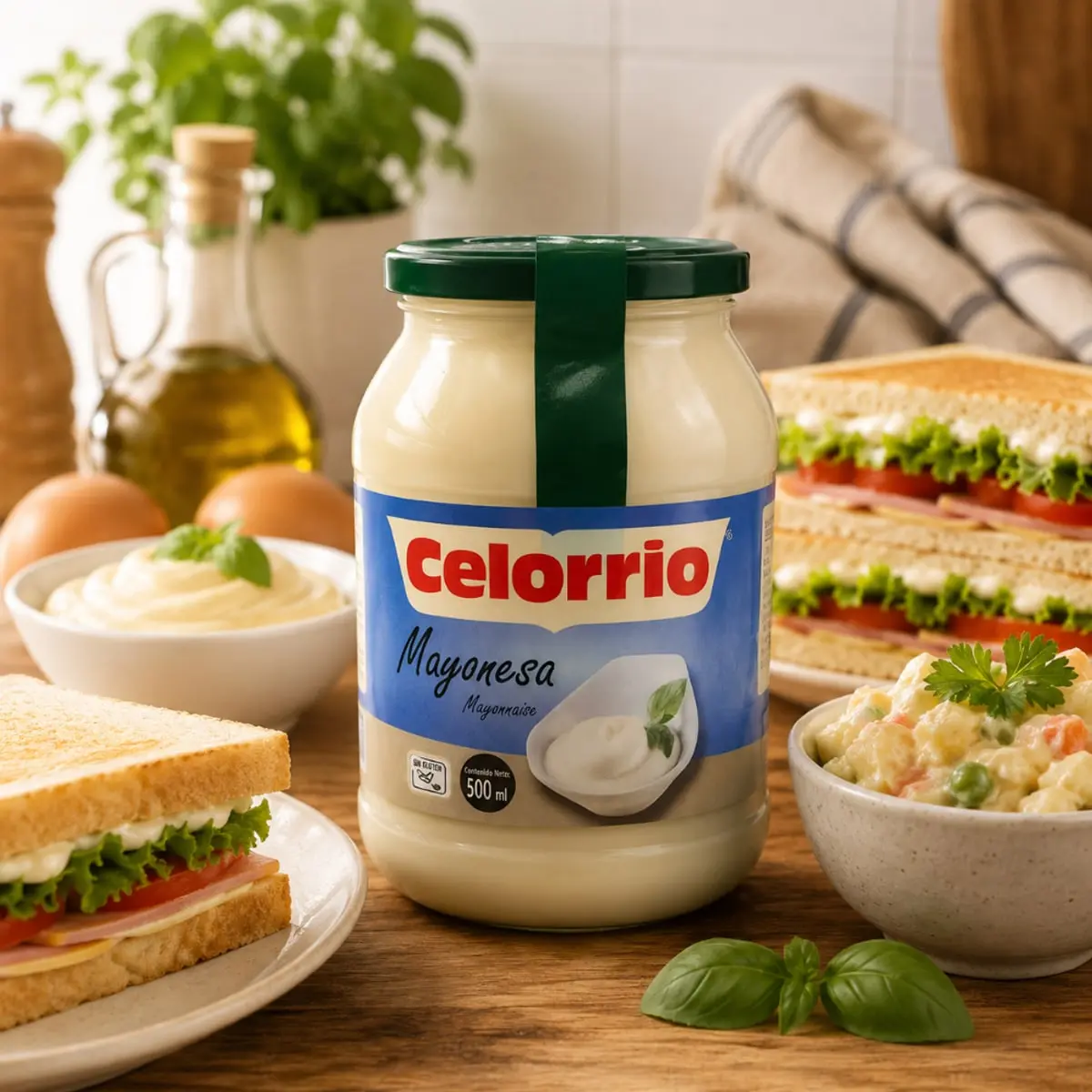 Mayonesa Celorrio (500 ml) - Thumbnail 5