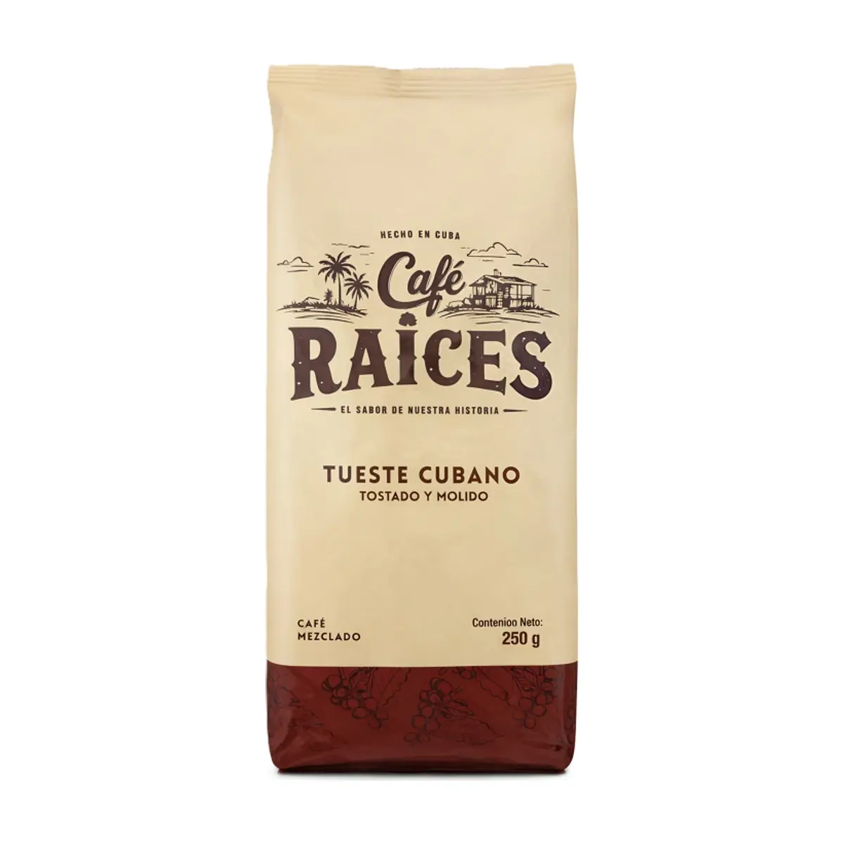 Café tostado y molido Raices (250 g / 8.8 oz)
