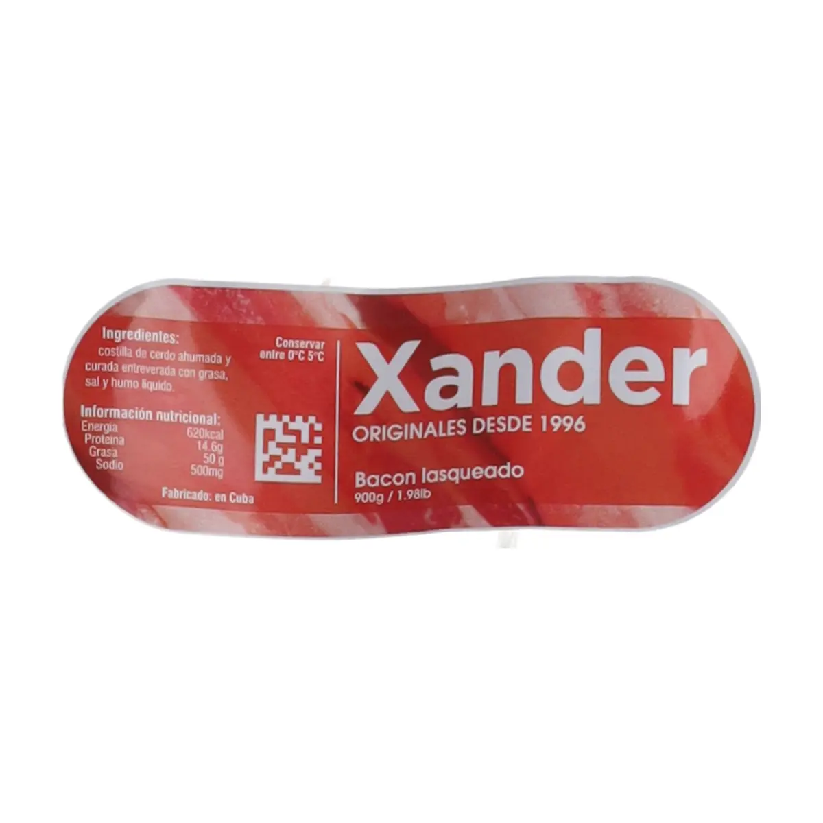 Bacon lasqueado Xander (900 g / 1.98 lb) - Miniatura 3