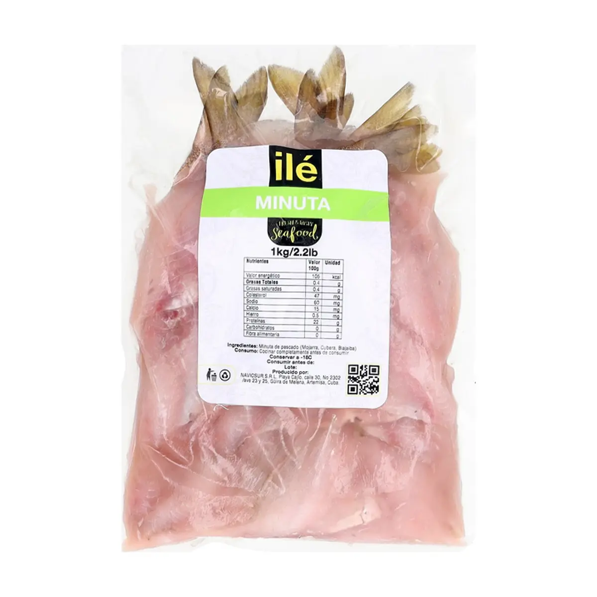 Minuta de pescado Ilé (1 kg / 2.2 lb) - Miniatura 1
