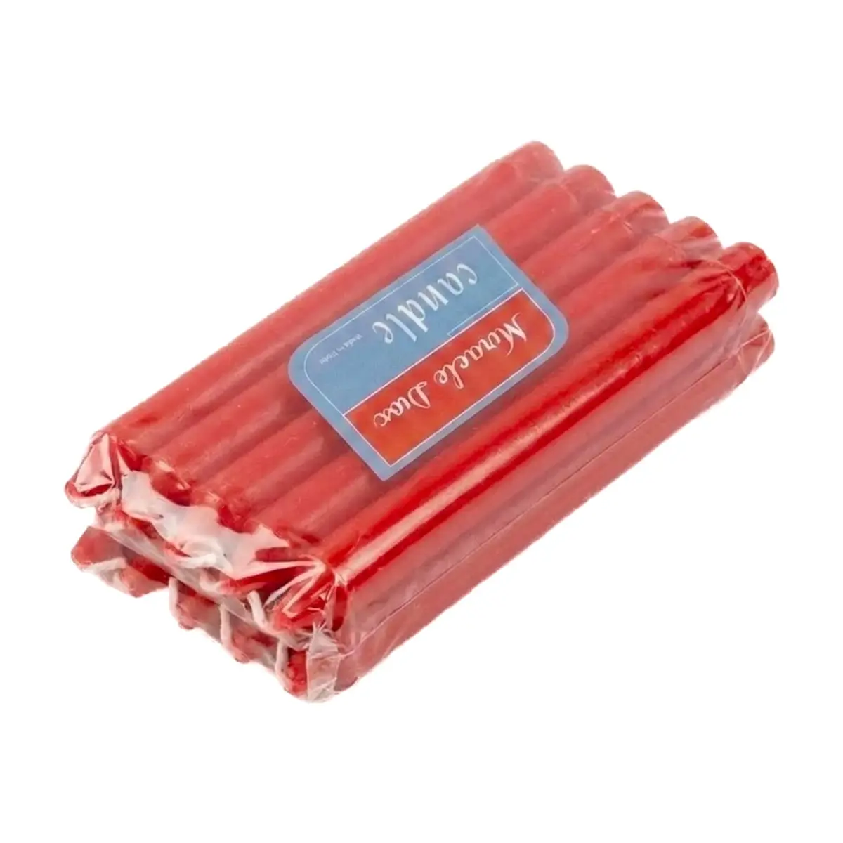 Velas color rojo Miracle Diox (10 U)