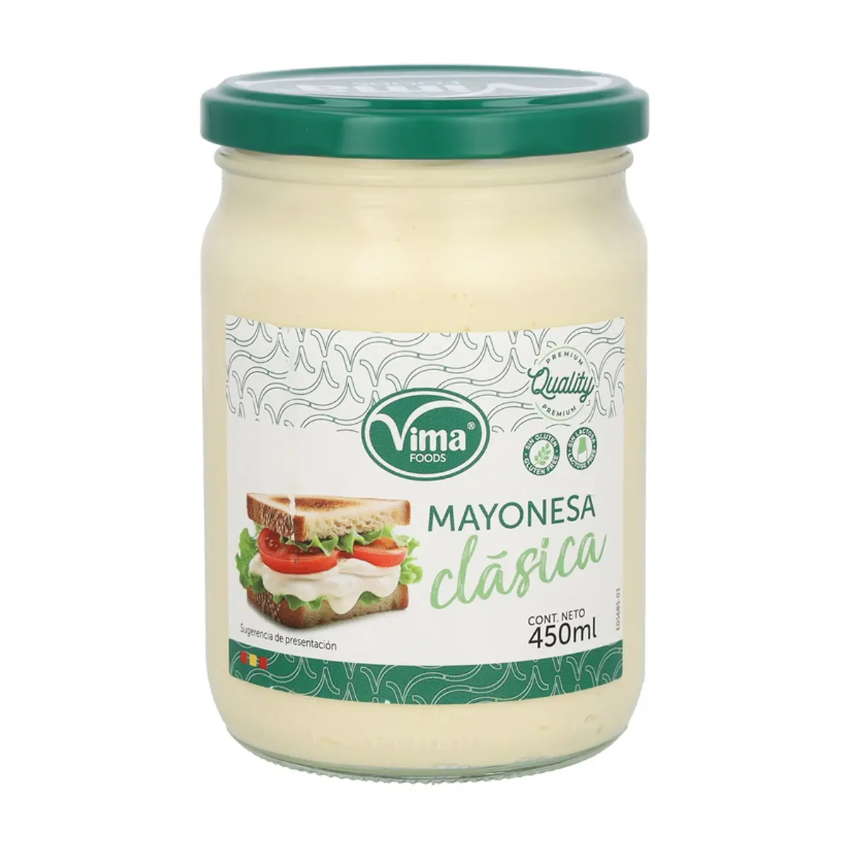 Mayonesa clásica Vima Foods (450 ml) - Miniatura 1