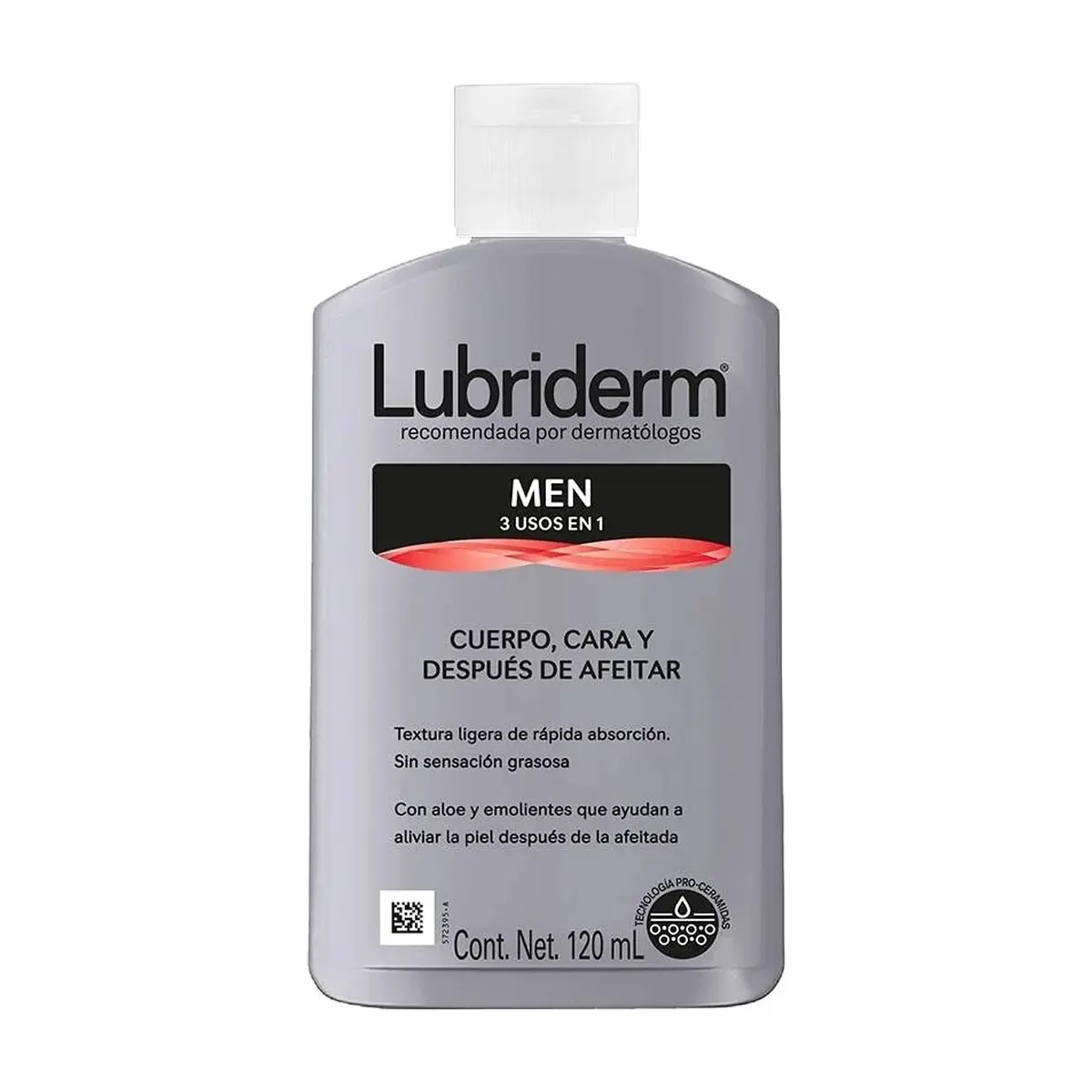 Crema corporal con fragancia para hombre Lubriderm (120 ml)