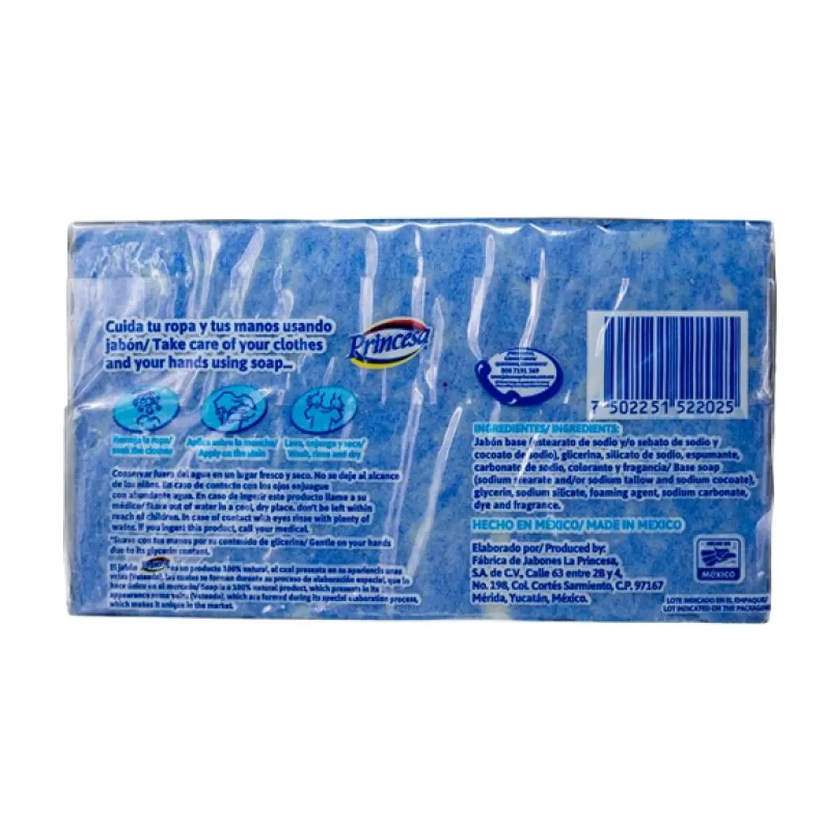Jabón de lavar veteado Princesa (200 g / 7.05 oz) - Miniatura 3