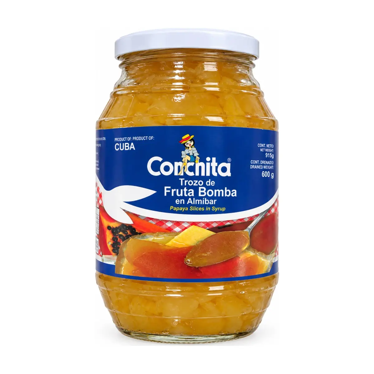 Trozos de fruta bomba en almíbar Conchita (915 g / 32.3 oz)