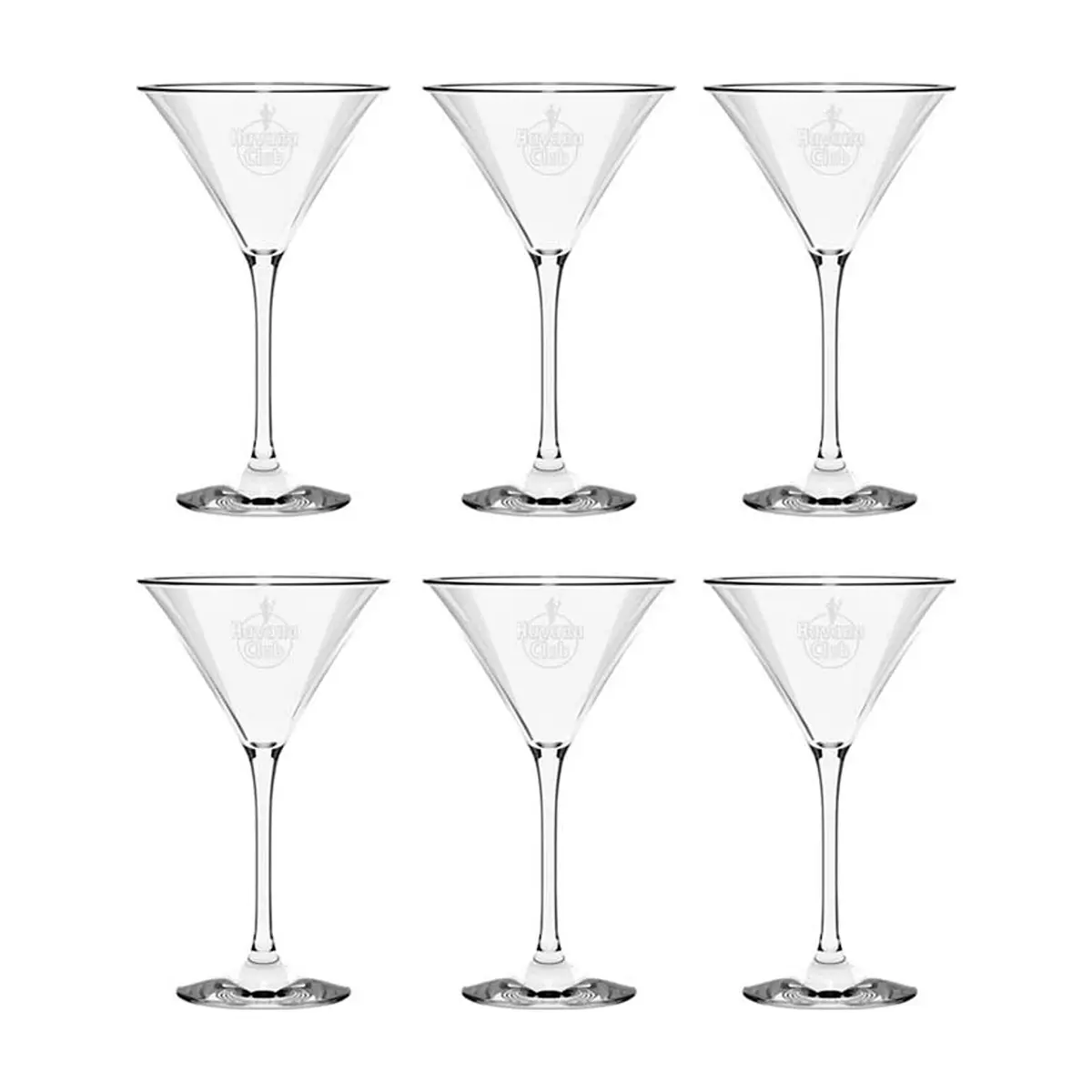 Copas para Daiquirí Havana Club (6 U)