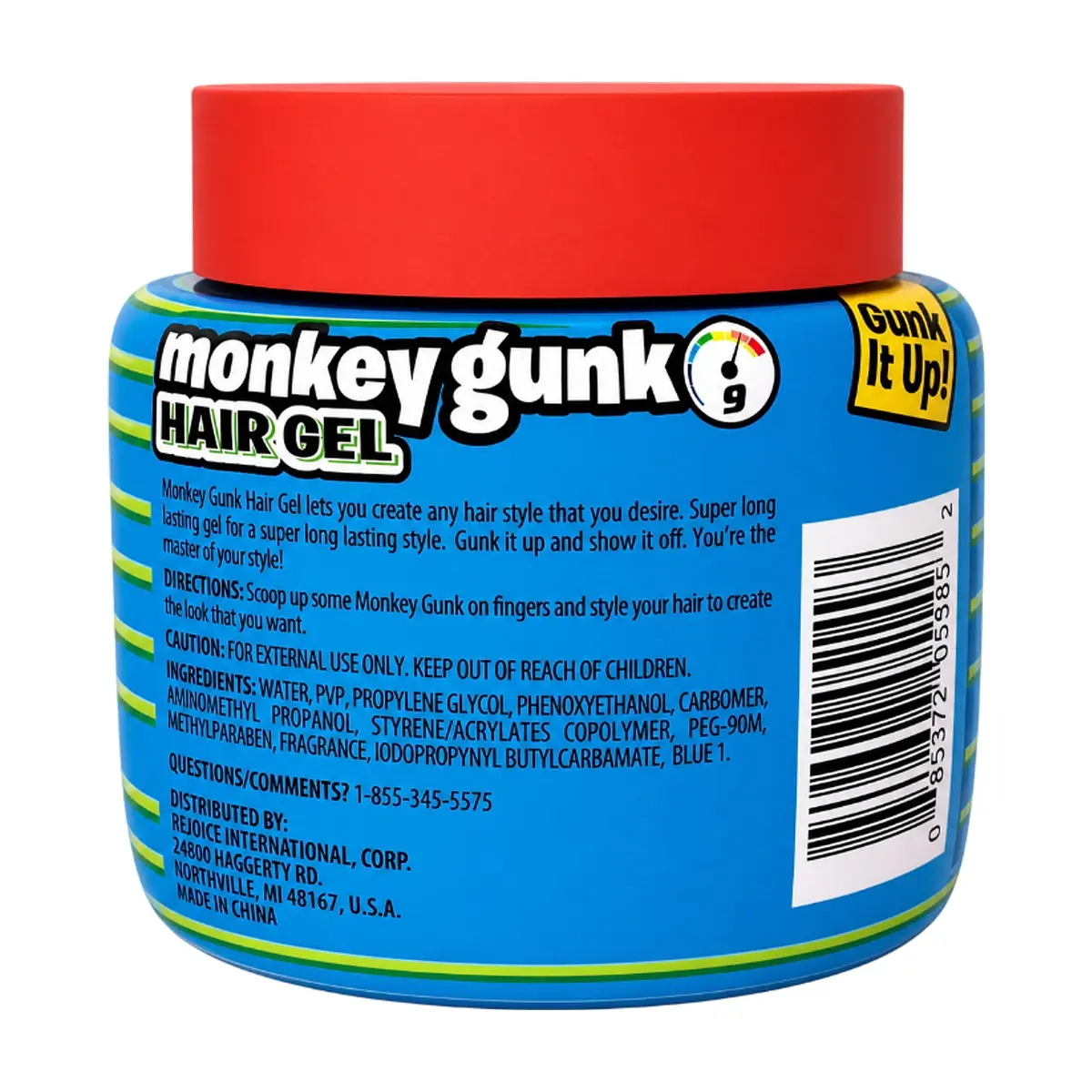 Gel para el cabello de fijación extrema Monkey Gunk (213 g / 7.5 oz) - Thumbnail 2
