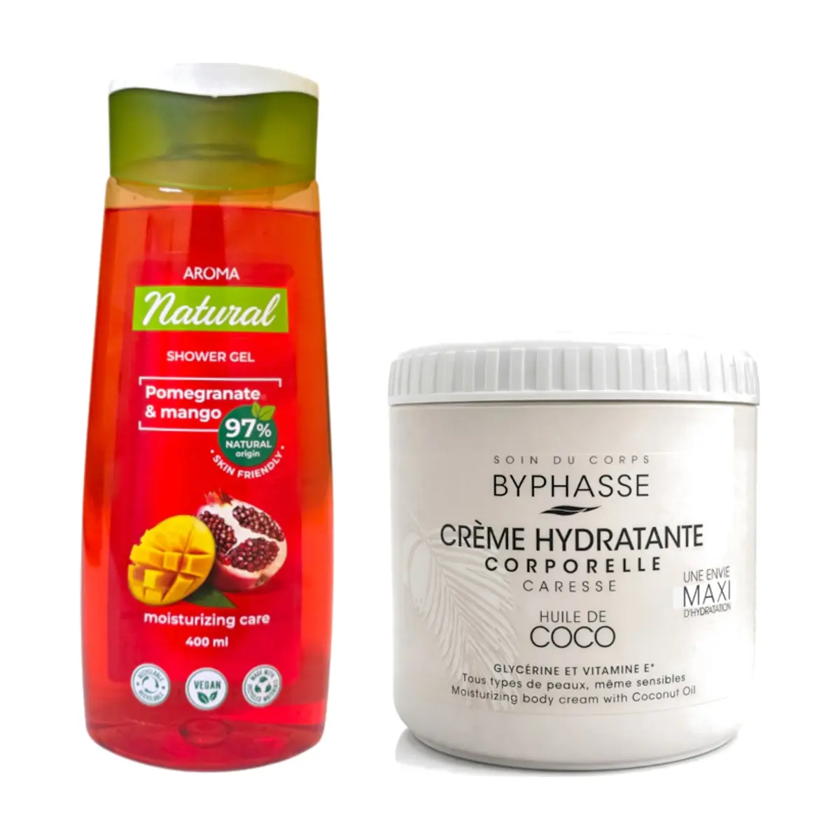 Regalo para papá. Gel de baño + crema corporal.