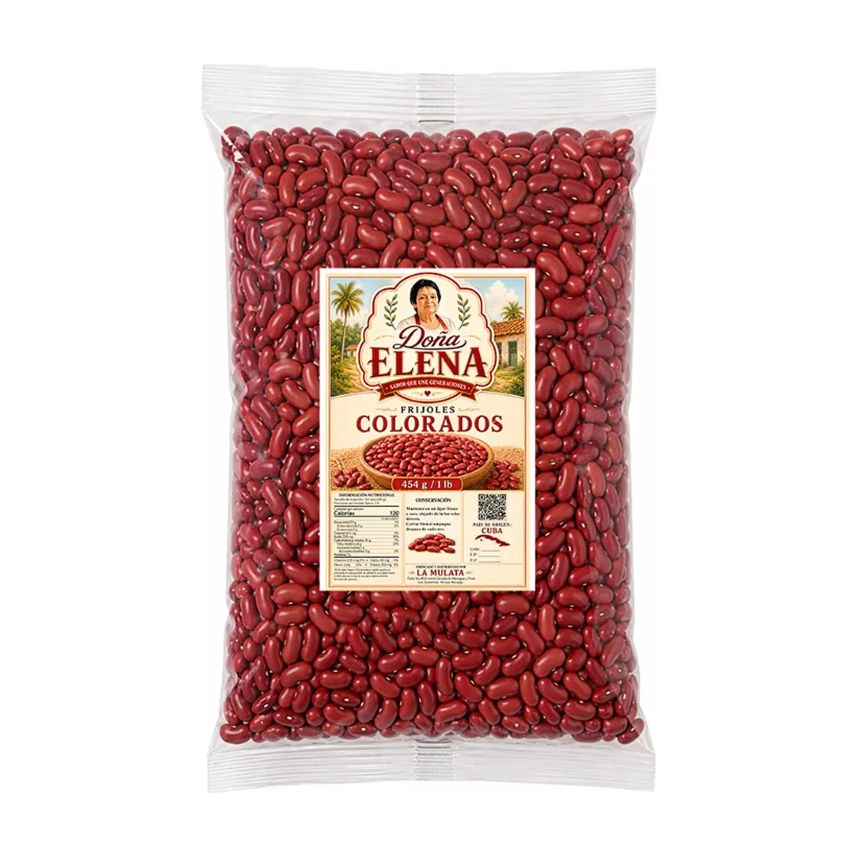 Frijoles colorados Doña Elena (454 g / 1 lb)