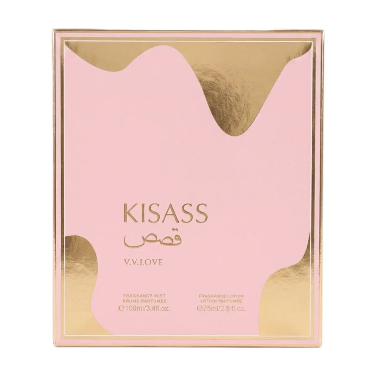 Kit de colonia y crema para mujer mujer Kisass Mist V.V.Love - Thumbnail 3