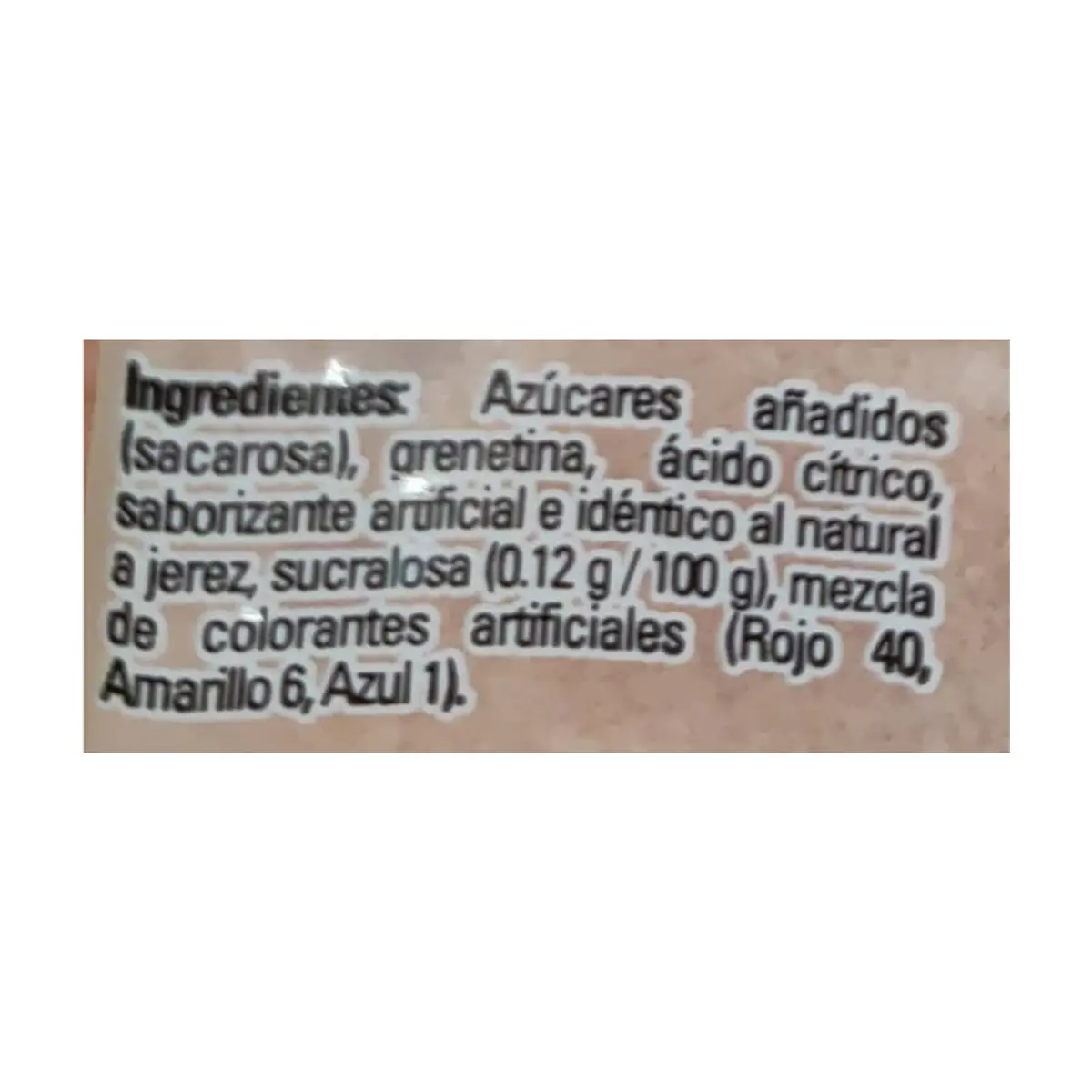 Gelatina sabor jerez Aurrera (120 g / 4.2 oz) - Thumbnail 3