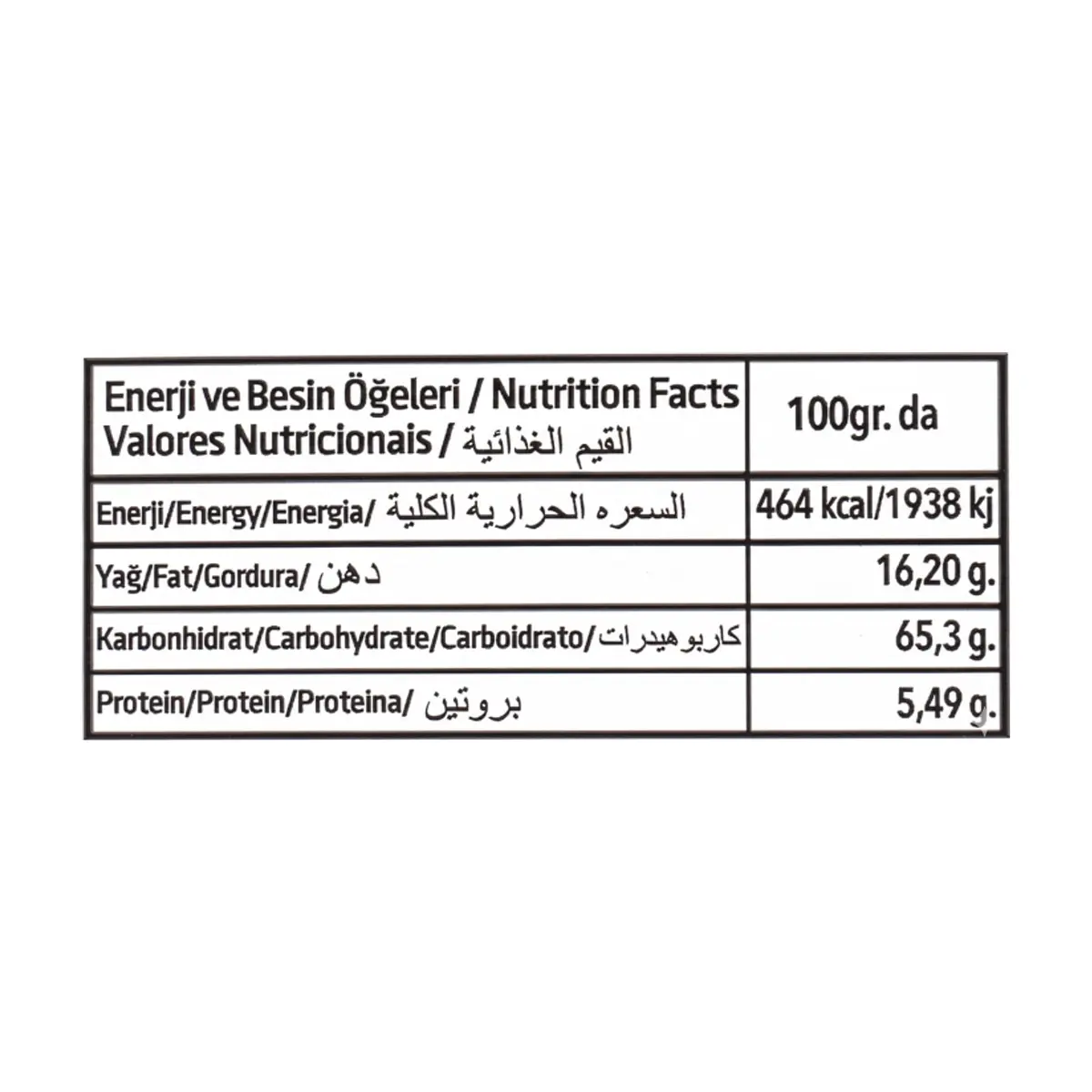 Pastel relleno de frutas Keks ANI (50 g / 1.76 oz) - Miniatura 3