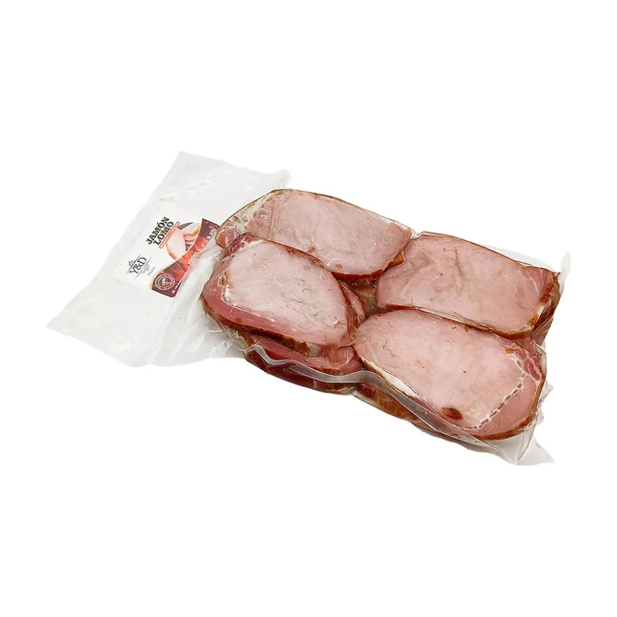 Jamón de lomo ahumado lasqueado (1 kg / 2.2 lb) - Thumbnail 2