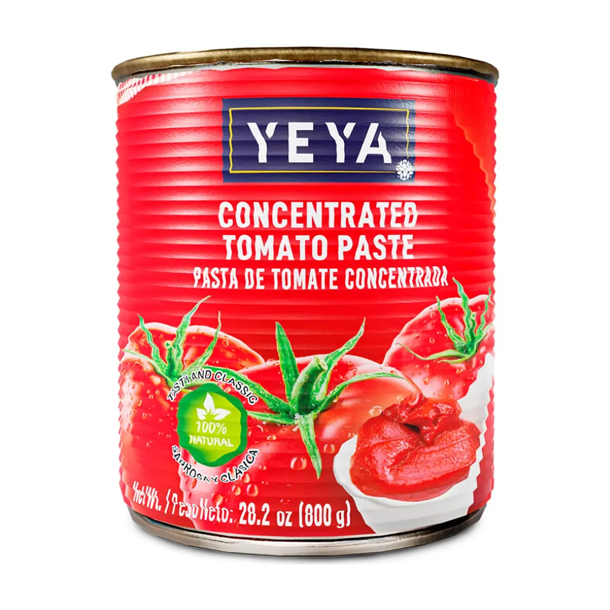YEYA Concentrated Tomato Paste (6 x 800 g / 1.76 lb) - Thumbnail 2