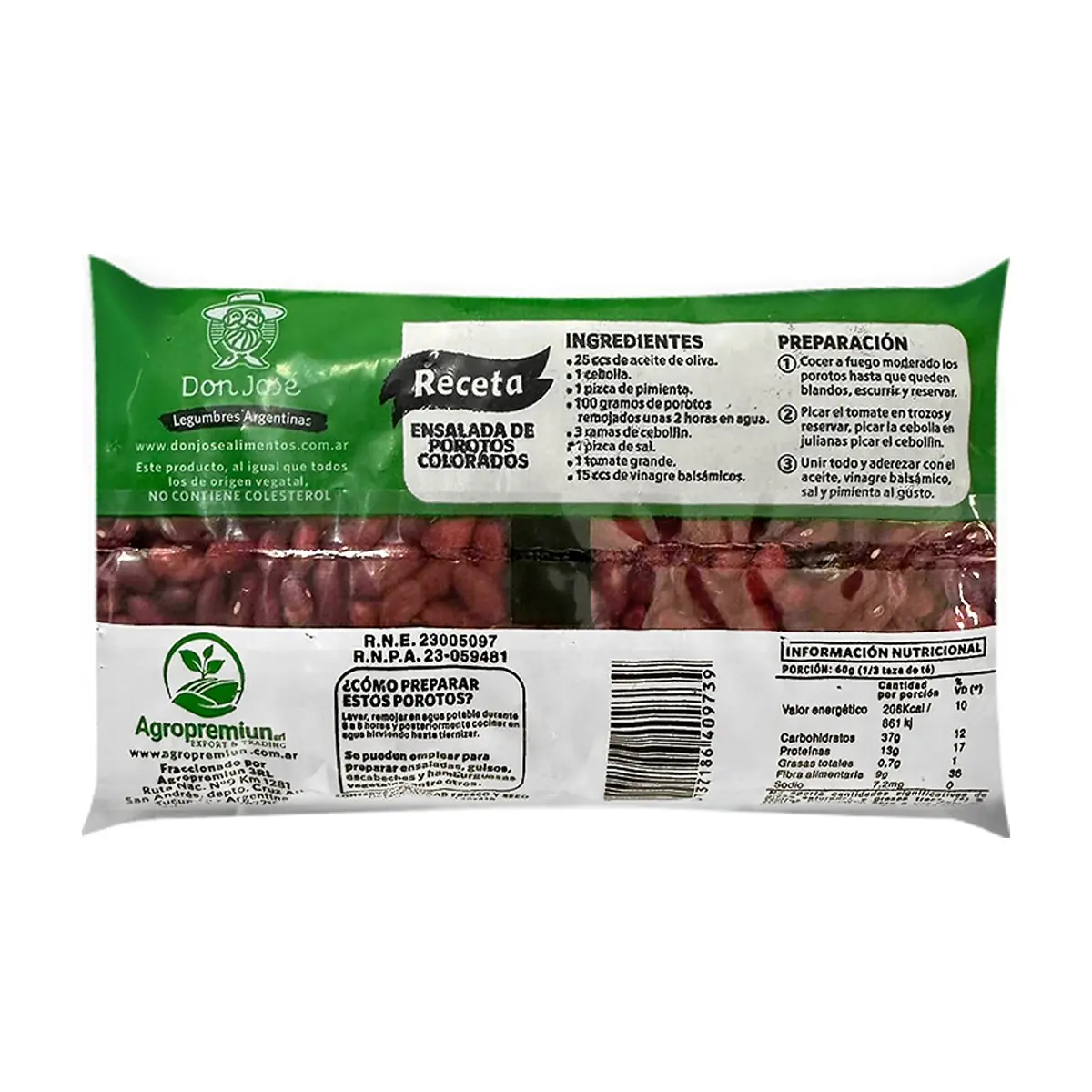 Frijoles colorados Don José (500 g / 1.1 lb) - Thumbnail 2