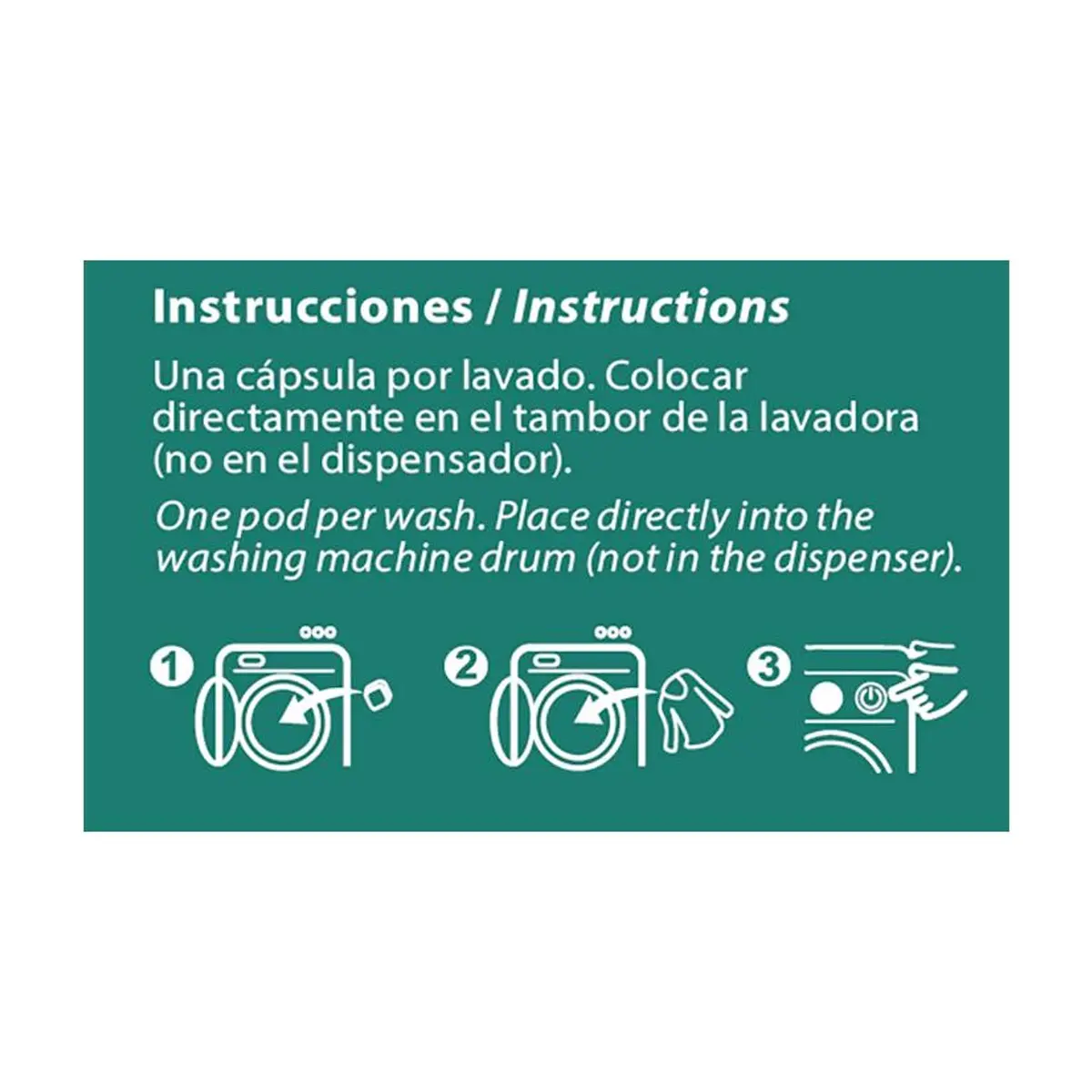 Cápsulas de detergente para lavar aroma jazmín y cítricos YEYA (300 g / 11 oz) - Thumbnail 2