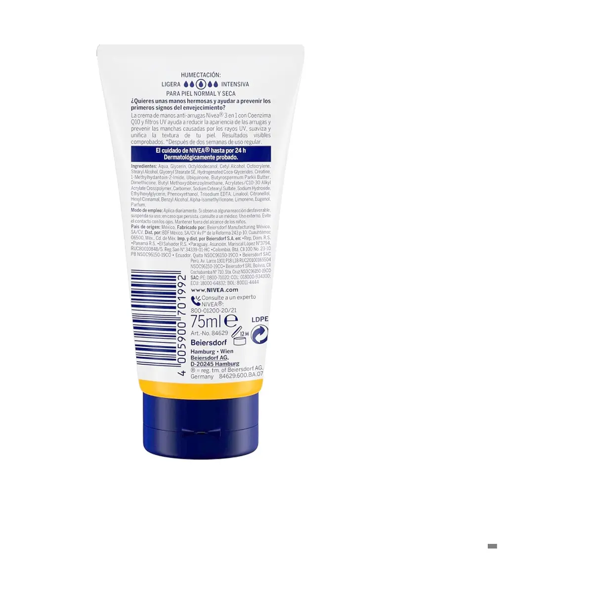 Crema para manos anti-arrugas Nivea (75 ml) - Thumbnail 3
