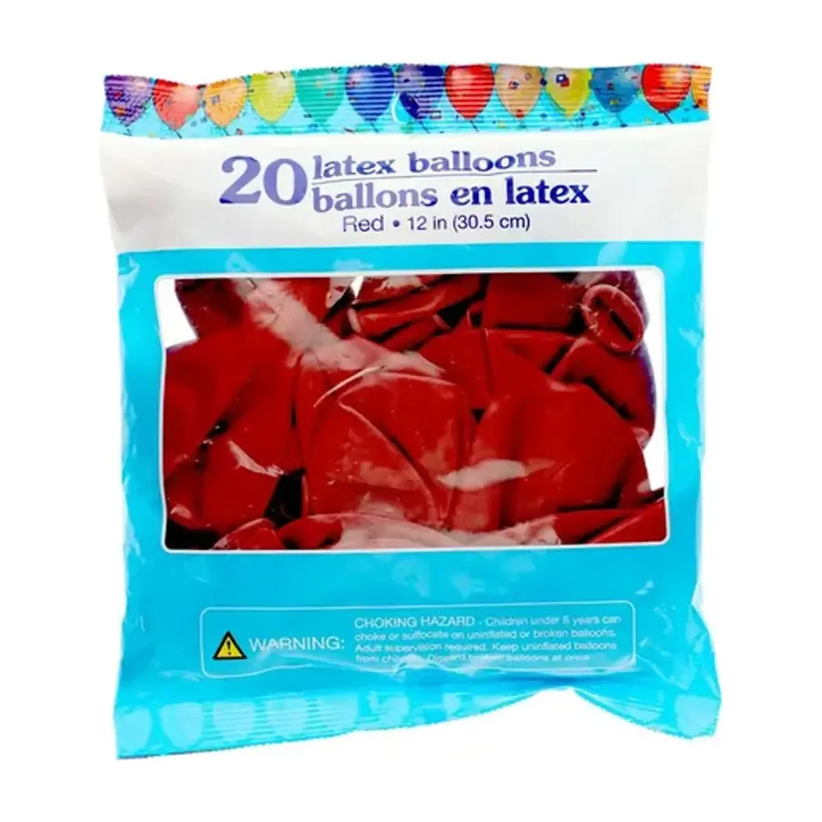 Paquete de globos Rojos
