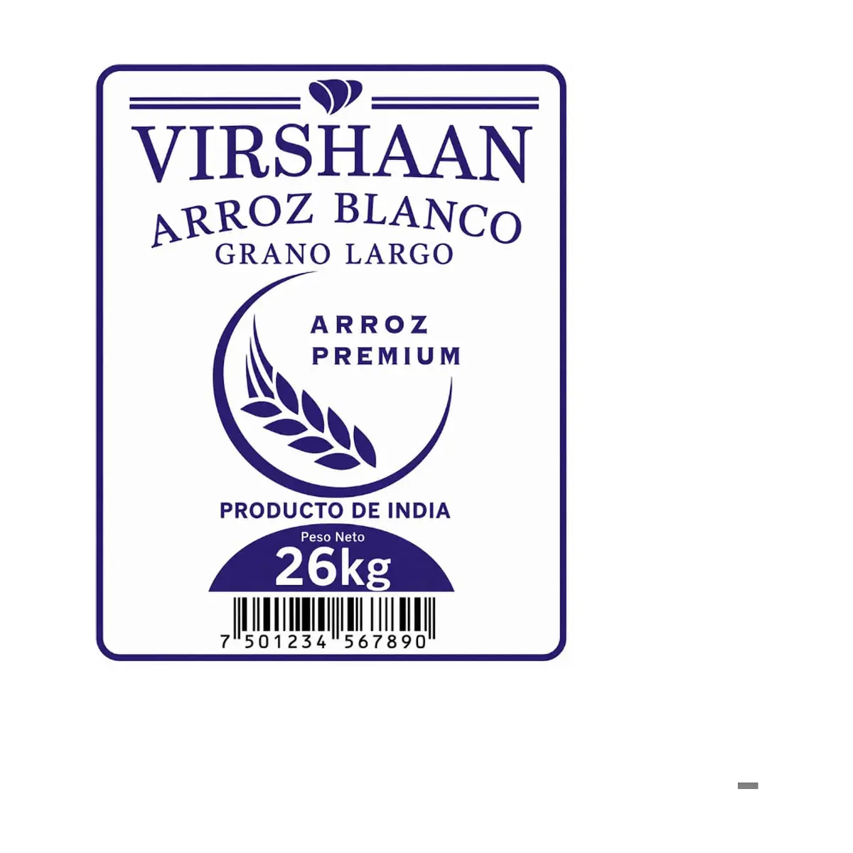 Arroz blanco grano largo Virshaan (26 kg / 57.32 lb) - Miniatura 3