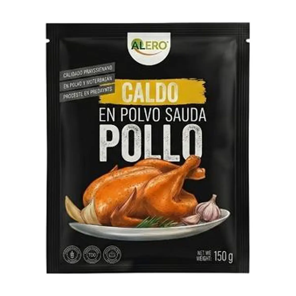 Caldo Concentrado el Polvo Sabor Pollo (36U X 7 gr) MACROFOOD